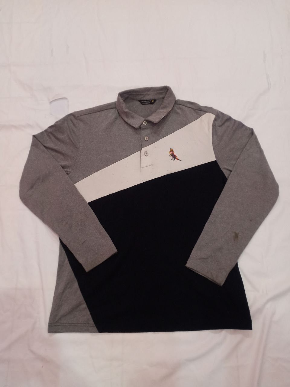 Designer × Jean-Michel Basquiat Jean Michel Basquiat Polo Tee Long Sleeve Size US L / EU 52-54 / 3 - 1 Thumbnail