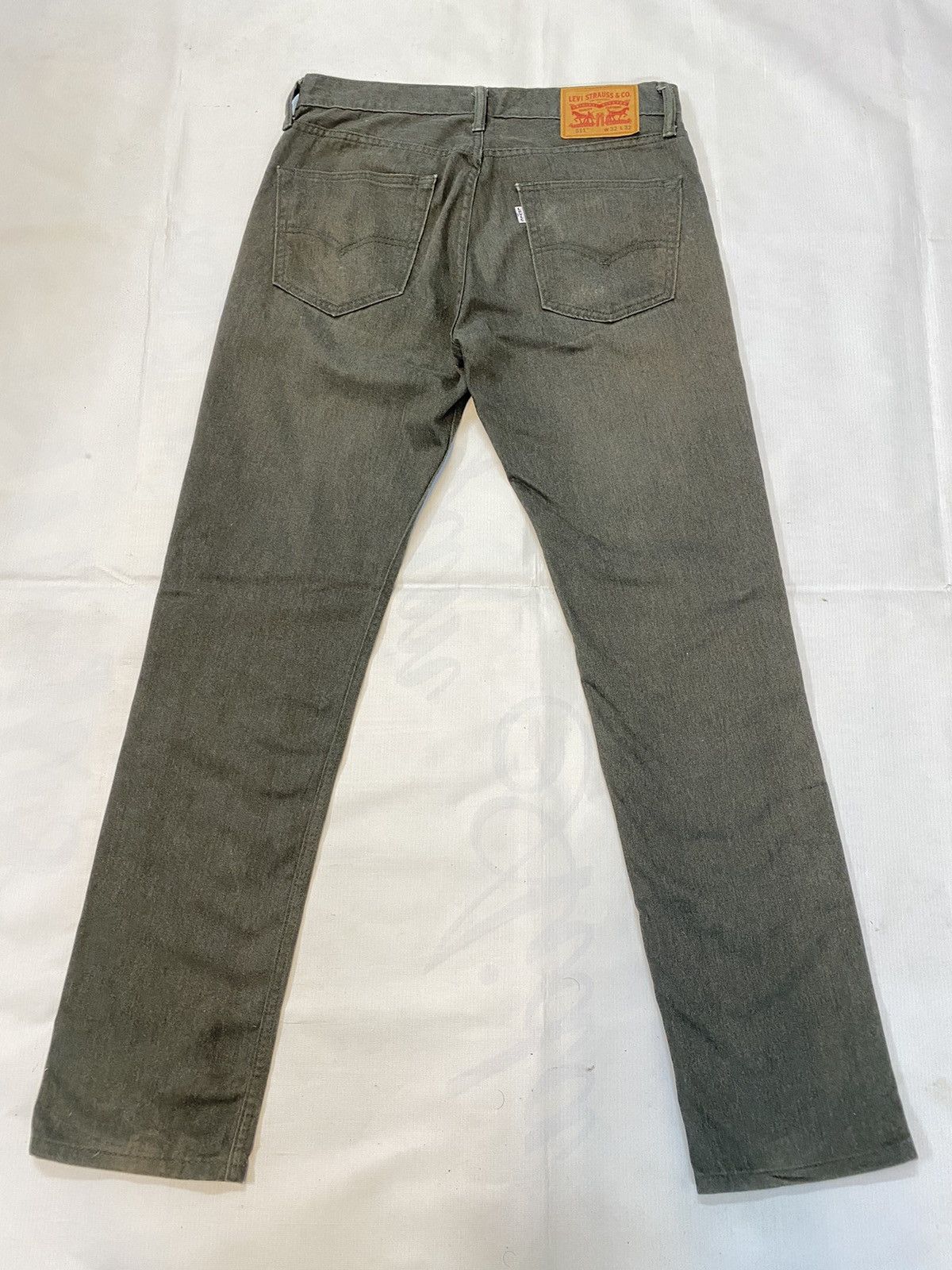 Levi's × Levi's Vintage Clothing Levis 511 White Tab Pant 32x32 Size US 32 / EU 48 - 9 Thumbnail