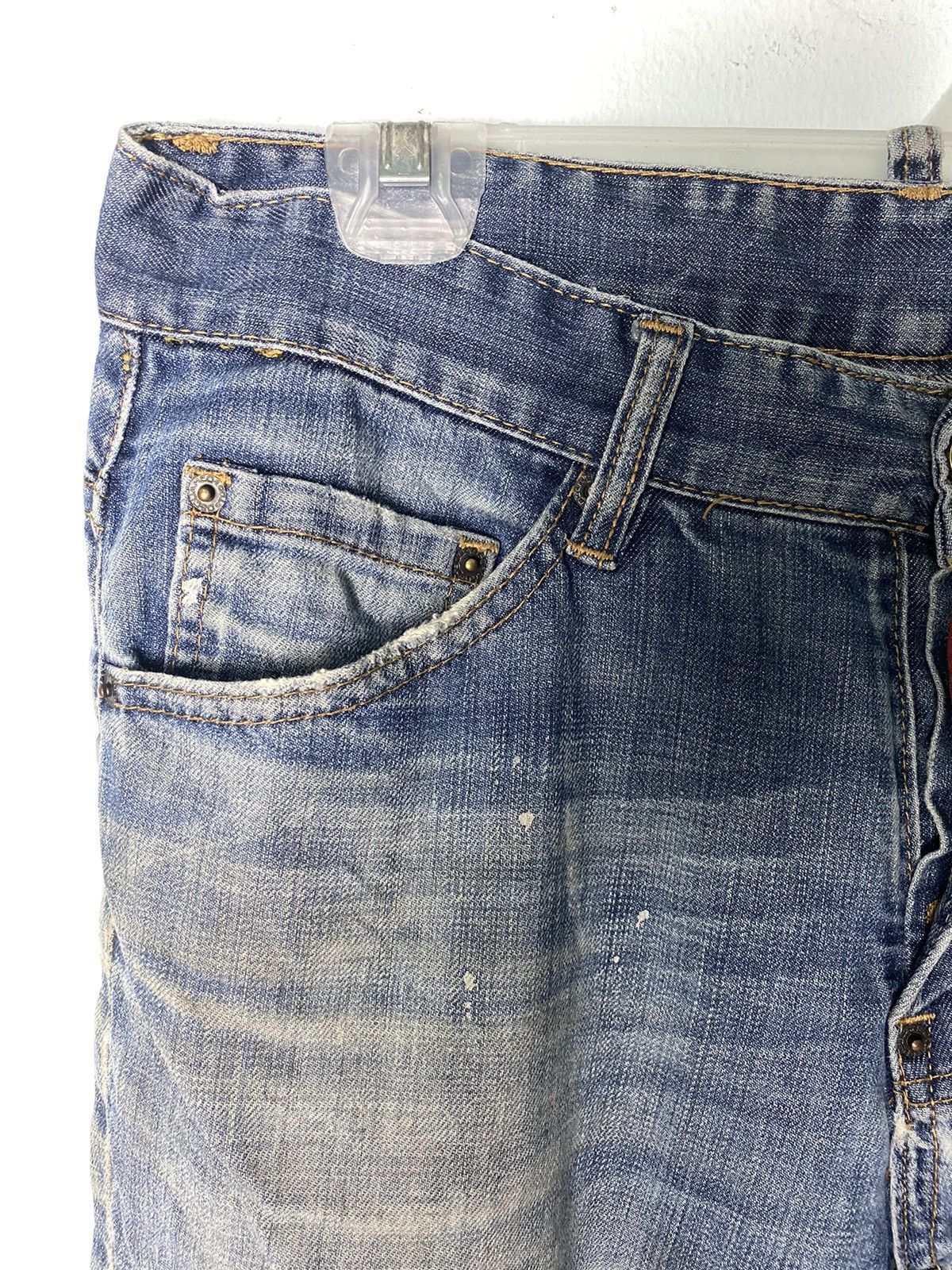 Dsquared2 Dsquared2 Distressed Denim Pant Size US 31 - 4 Thumbnail