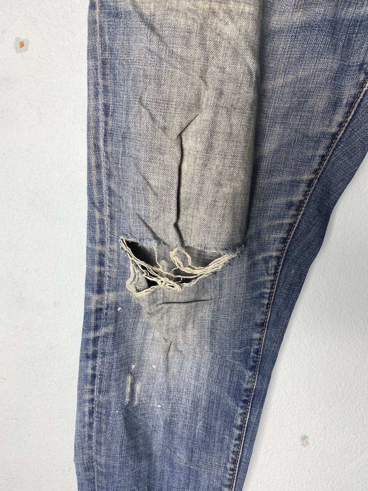Dsquared2 Dsquared2 Distressed Denim Pant Size US 31 - 7 Thumbnail