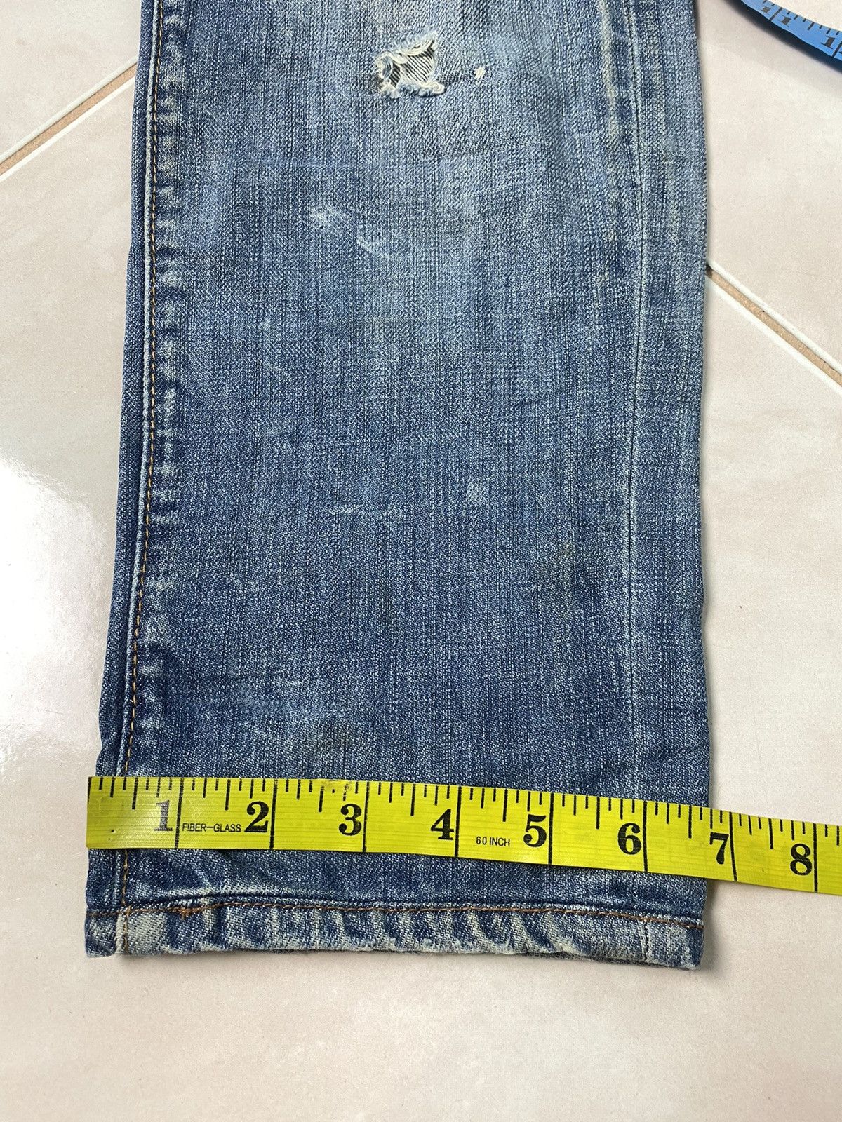 Dsquared2 Dsquared2 Distressed Denim Pant Size US 31 - 21 Thumbnail