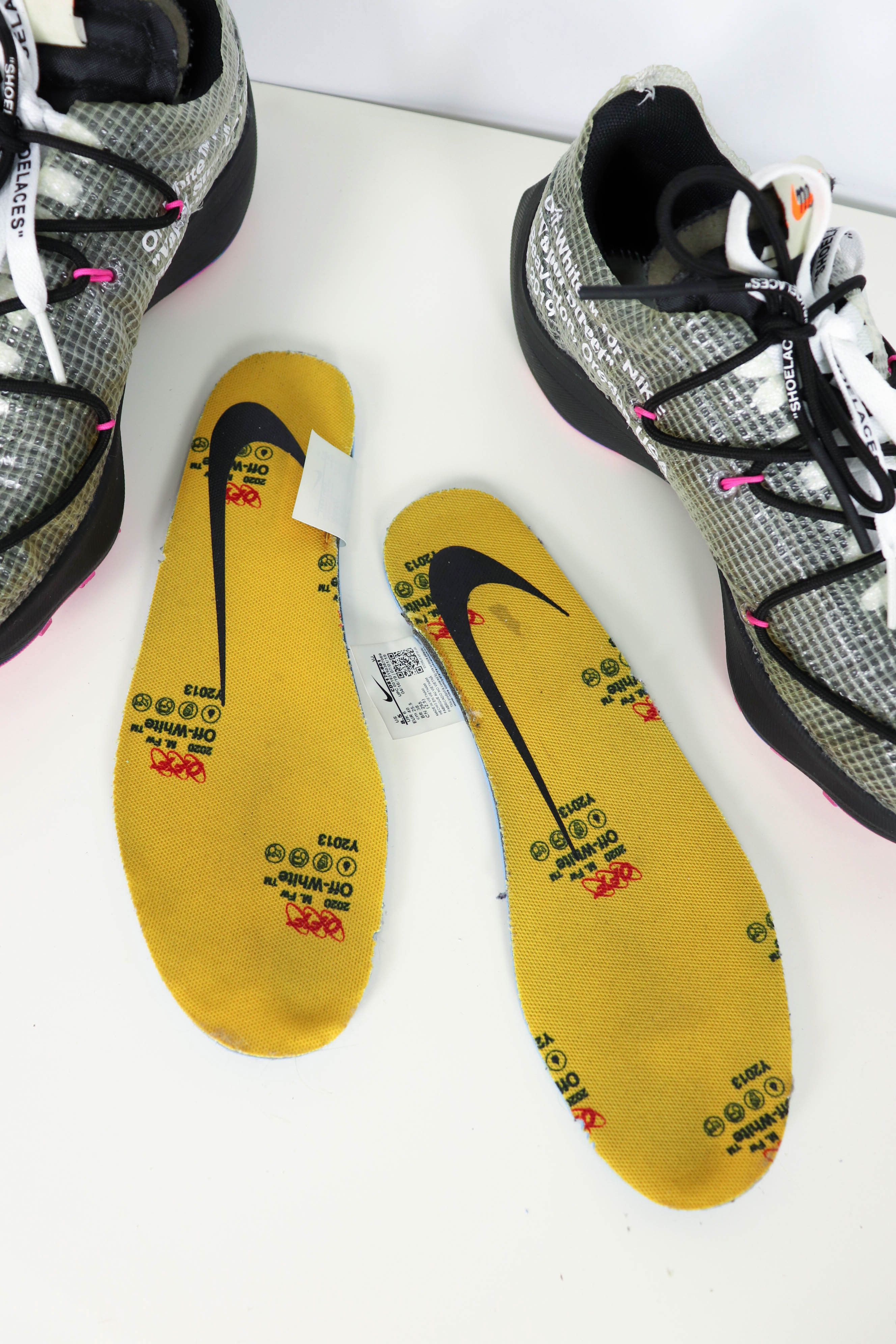 Nike × Off-White Nike x Off White 2019 Vapor Street Sneakers Girls US8.5 UK6 Size US 5.5 / EU 38 - 13 Thumbnail