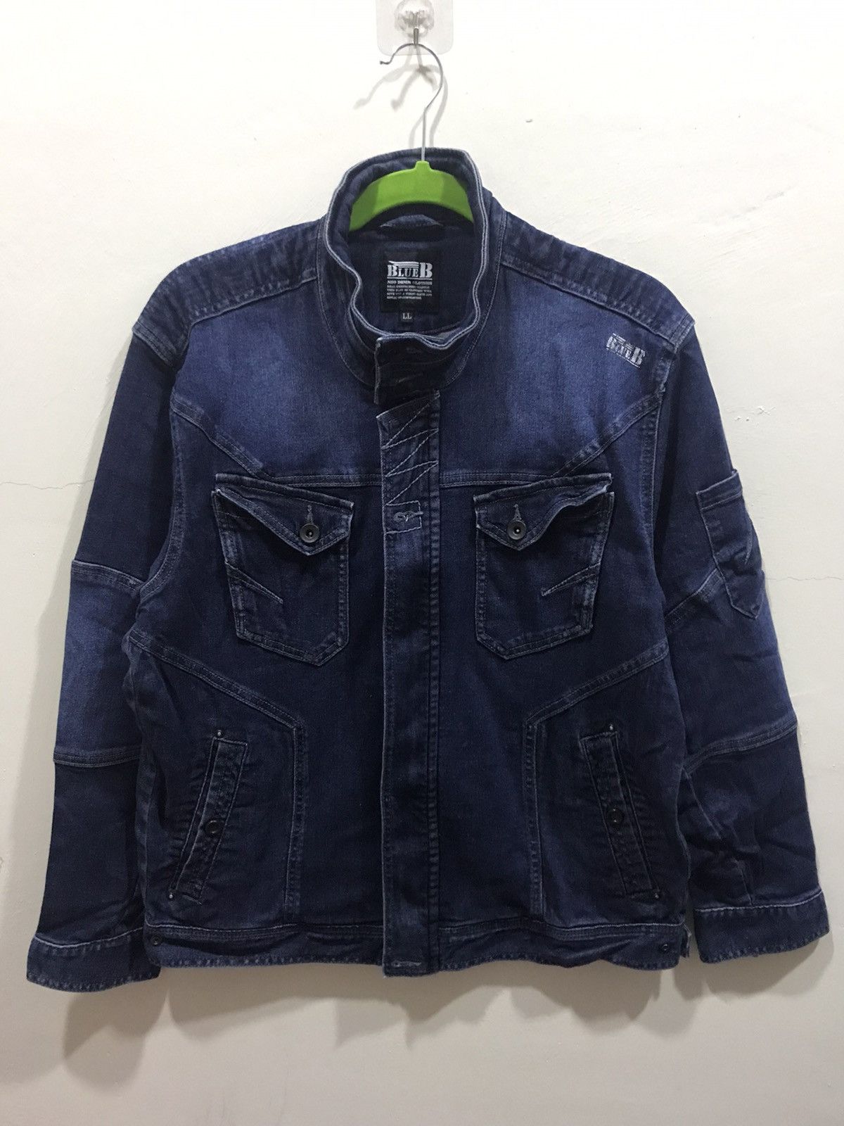 Blue Blue Japan Blue B Neo Denim Jacket Size US L / EU 52-54 / 3 - 2 Thumbnail