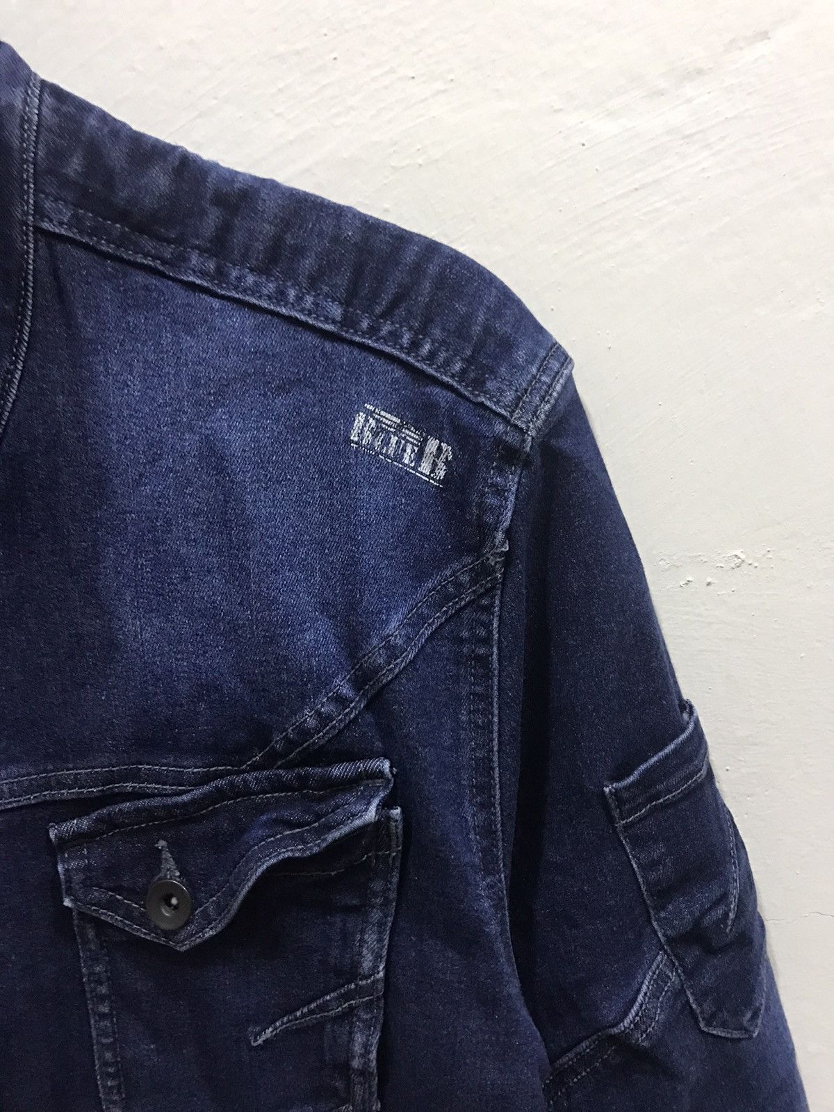 Blue Blue Japan Blue B Neo Denim Jacket Size US L / EU 52-54 / 3 - 6 Thumbnail