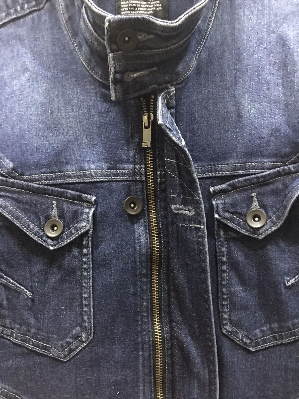 Blue Blue Japan Blue B Neo Denim Jacket Size US L / EU 52-54 / 3 - 11 Thumbnail