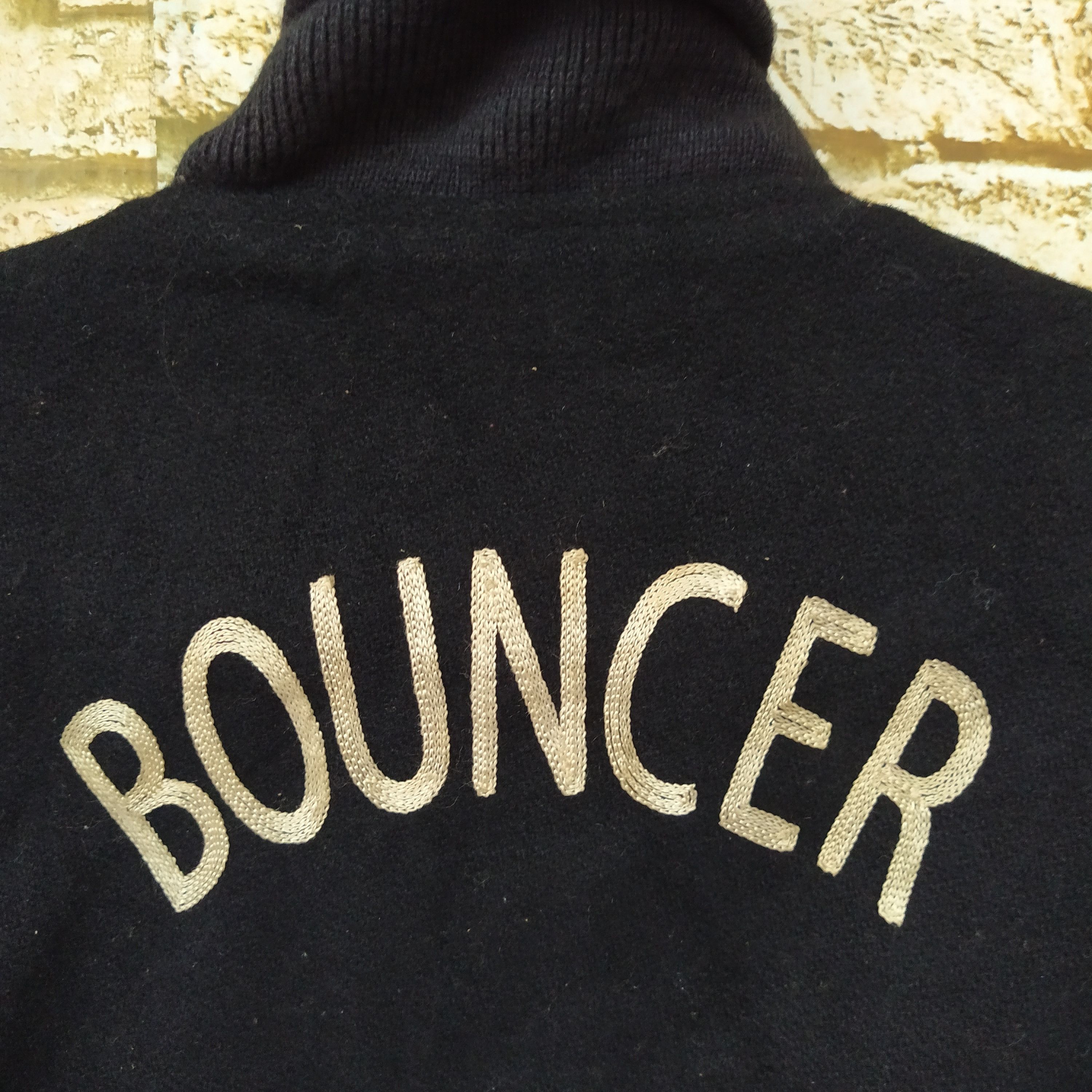 Japanese Brand BOUNCER JAPAN COWHIDE VARSITY JACKET like RRL (D451) Size US L / EU 52-54 / 3 - 5 Thumbnail