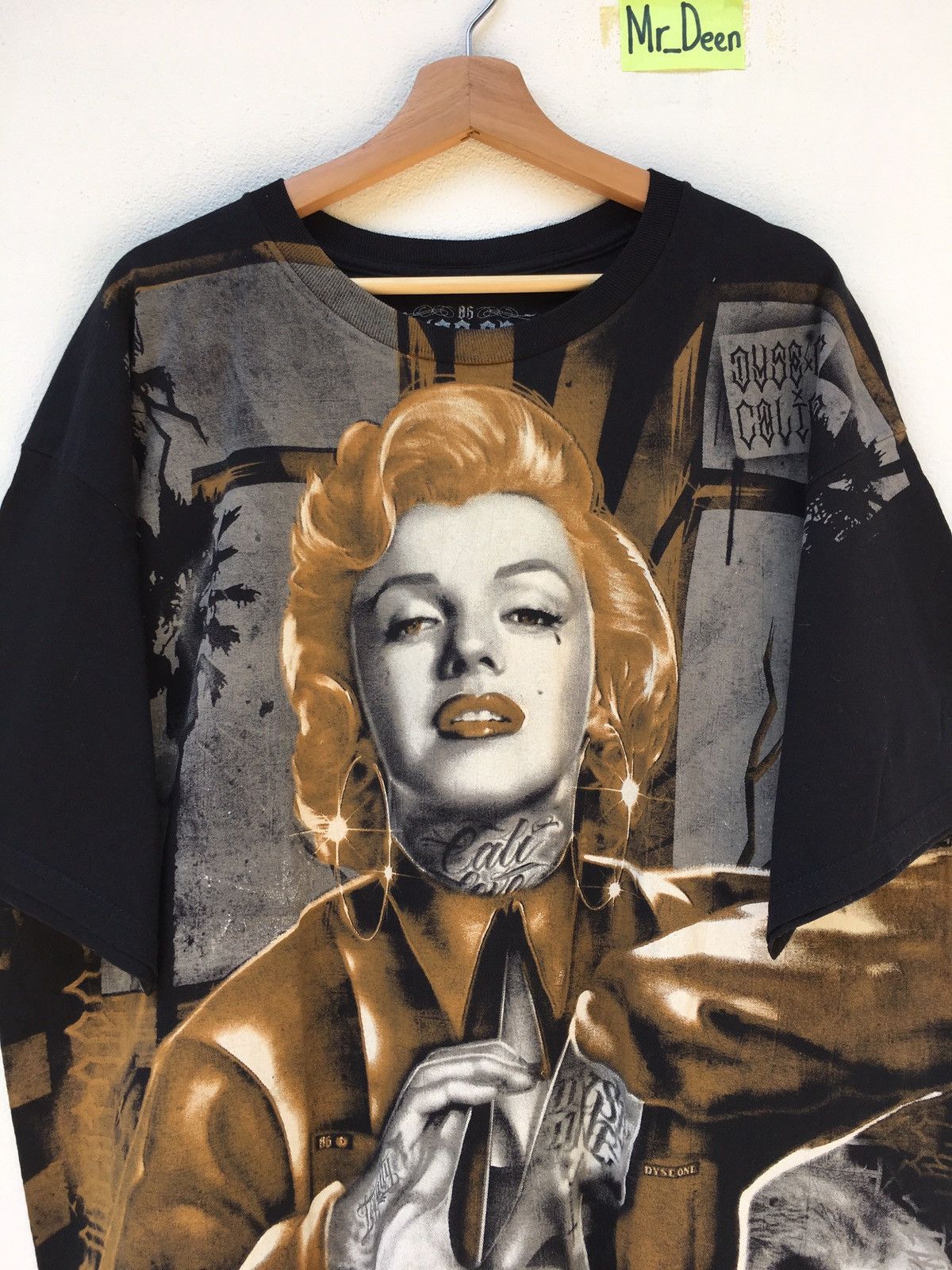 Band Tees Vintage Dyseone Marilyn Monroe Black 2XL Tshirt Size US XXL / EU 58 / 5 - 4 Thumbnail