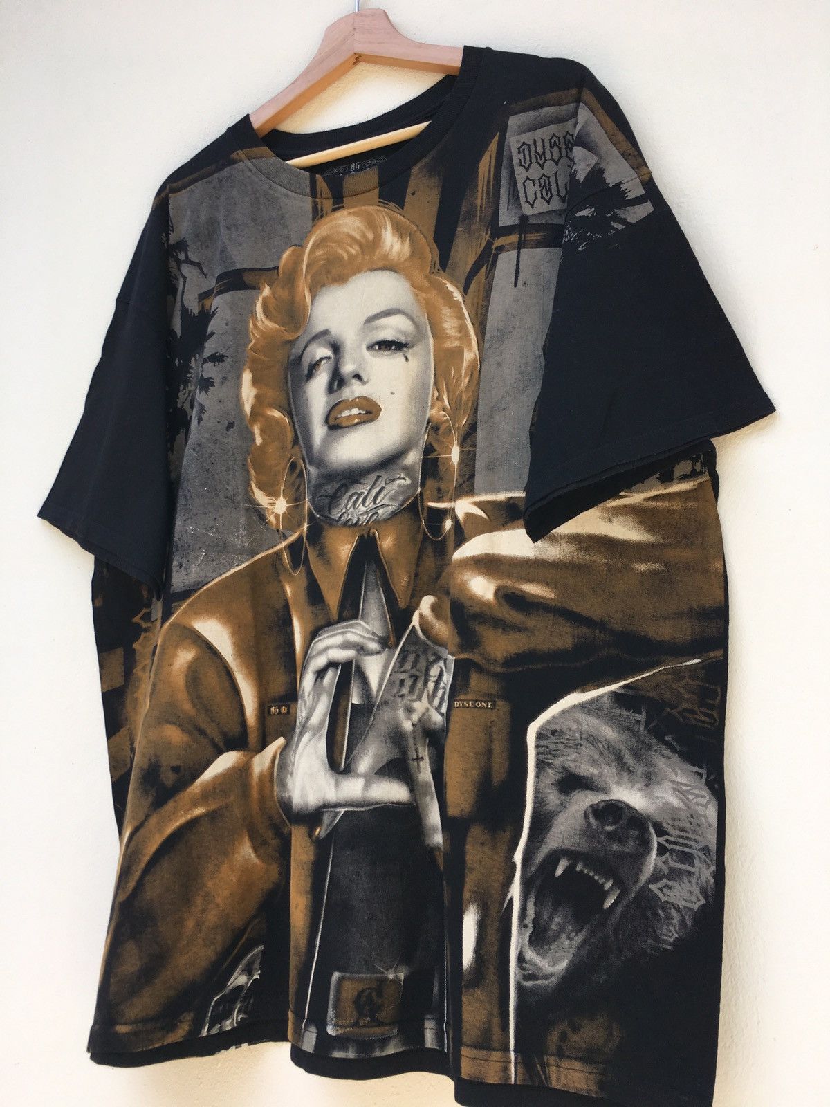 Band Tees Vintage Dyseone Marilyn Monroe Black 2XL Tshirt Size US XXL / EU 58 / 5 - 2 Thumbnail