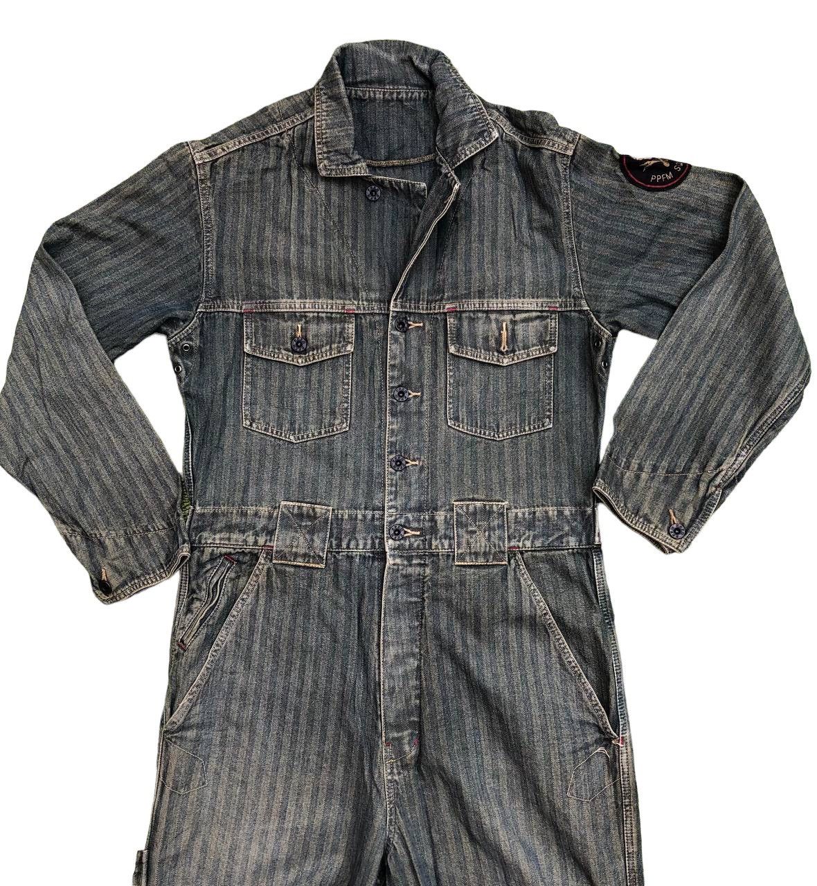 PPFM PPFM STRIKE FIGHTER SQUADRON SON OF SATAN STRIPED OVERALL Size US 36 / EU 52 - 5 Thumbnail