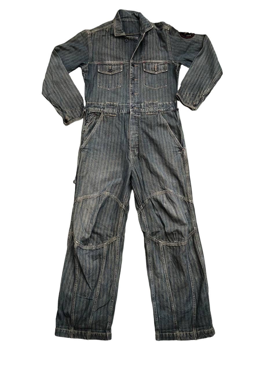 PPFM PPFM STRIKE FIGHTER SQUADRON SON OF SATAN STRIPED OVERALL Size US 36 / EU 52 - 2 Thumbnail