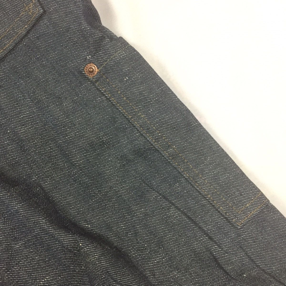 Edwin Margaret howell x edwin wide pants buckle back denim Size US 31 - 4 Thumbnail