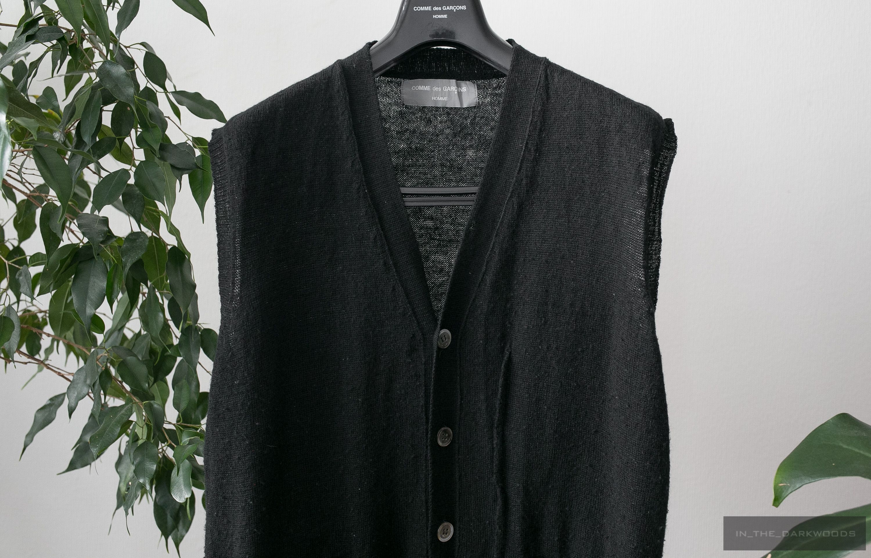 Comme des Garcons Homme 1994AW wool vest Size US S / EU 44-46 / 1 - 2 Thumbnail