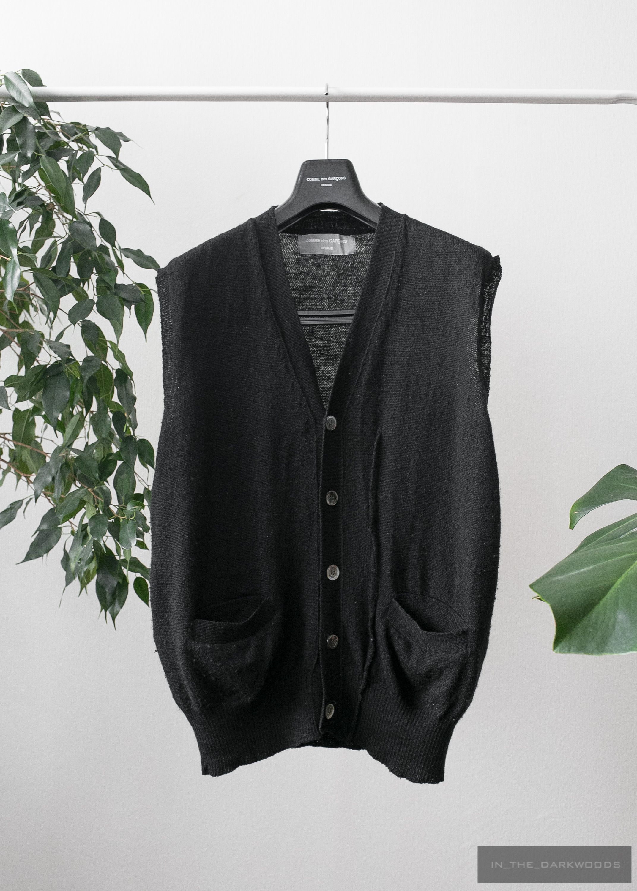 Comme des Garcons Homme 1994AW wool vest Size US S / EU 44-46 / 1 - 1 Thumbnail