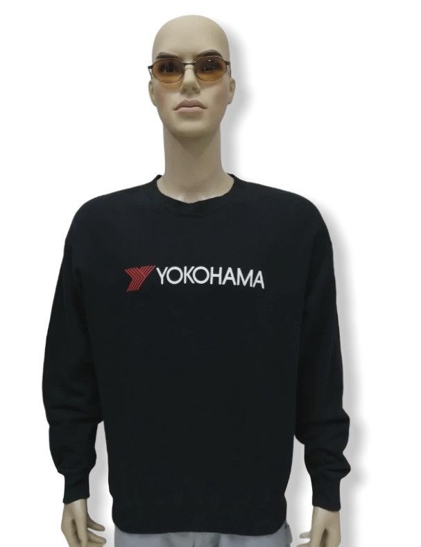 Japanese Brand 🏁RARE 90's YOKOHAMA ADVAN Racing Motorsports Japan Sweater Size US L / EU 52-54 / 3 - 1 Thumbnail