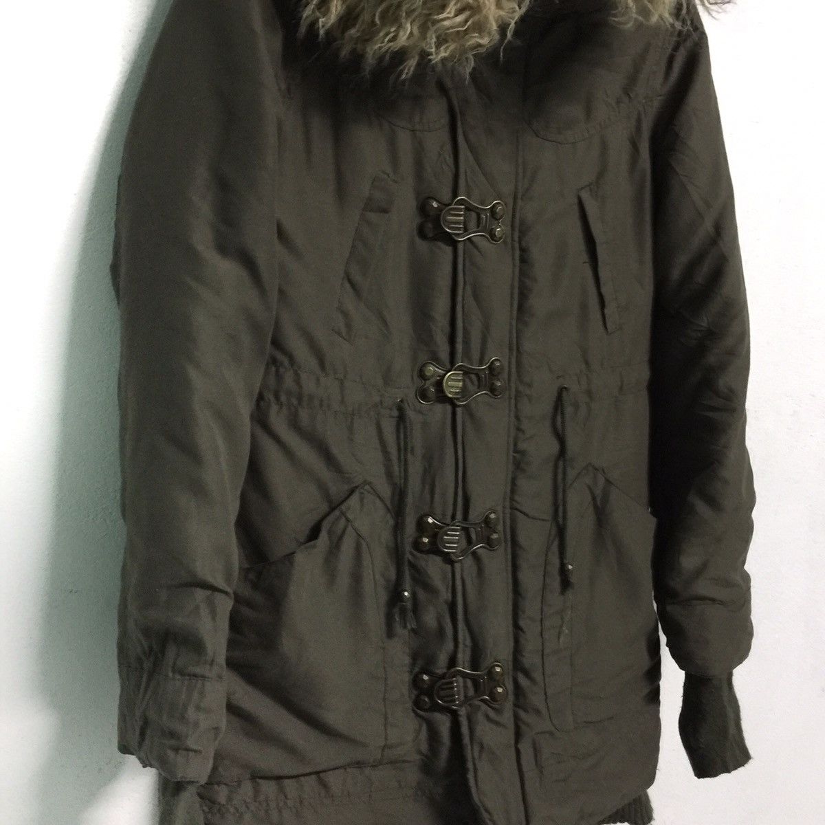 Japanese Brand Parka Jacket,Have Hood fur glove Like Obscur Stye Size US S / EU 44-46 / 1 - 4 Thumbnail