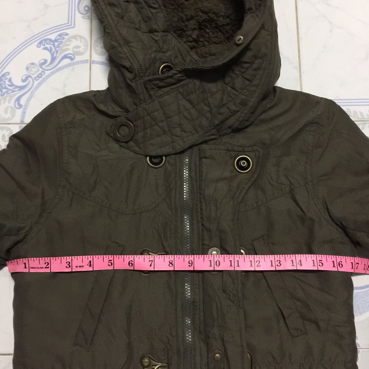 Japanese Brand Parka Jacket,Have Hood fur glove Like Obscur Stye Size US S / EU 44-46 / 1 - 14 Thumbnail