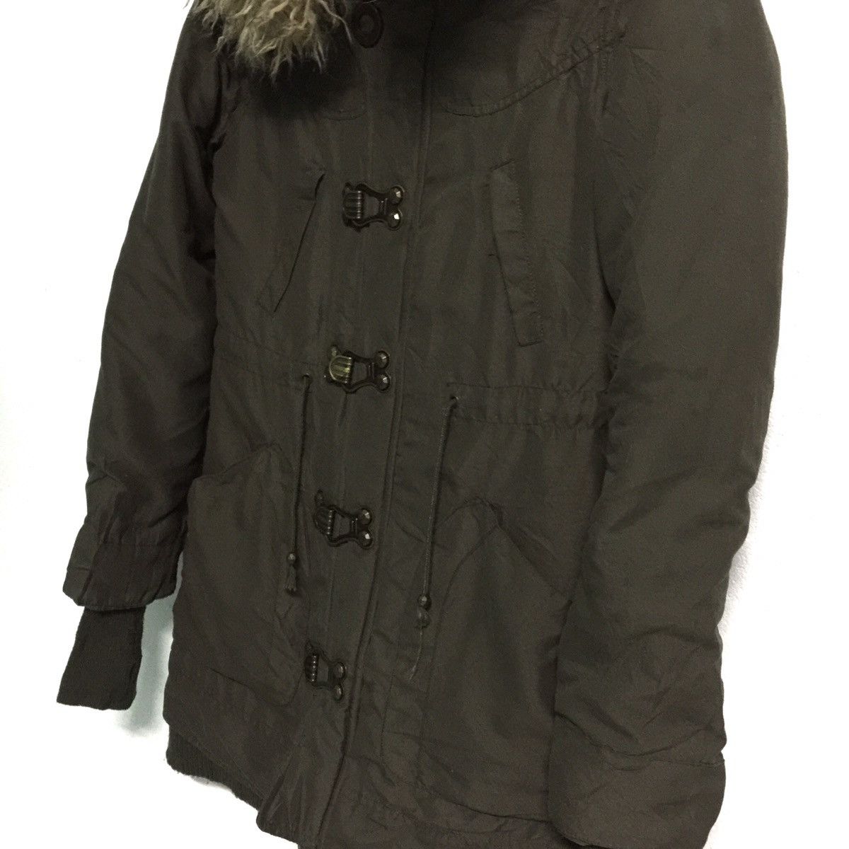 Japanese Brand Parka Jacket,Have Hood fur glove Like Obscur Stye Size US S / EU 44-46 / 1 - 3 Thumbnail