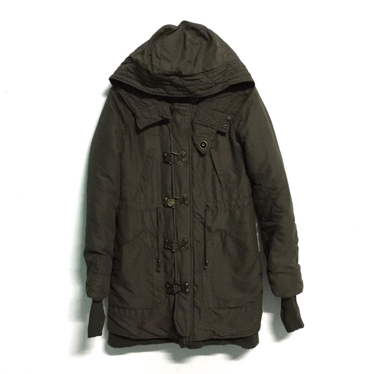 Japanese Brand Parka Jacket,Have Hood fur glove Like Obscur Stye Size US S / EU 44-46 / 1 - 5 Thumbnail