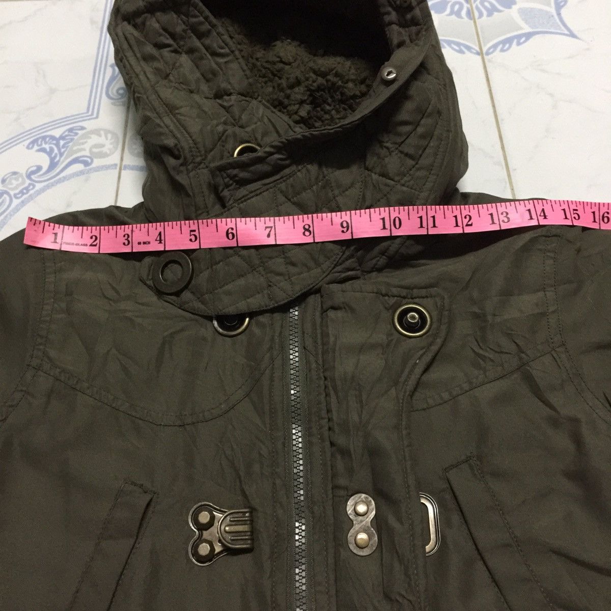 Japanese Brand Parka Jacket,Have Hood fur glove Like Obscur Stye Size US S / EU 44-46 / 1 - 13 Thumbnail