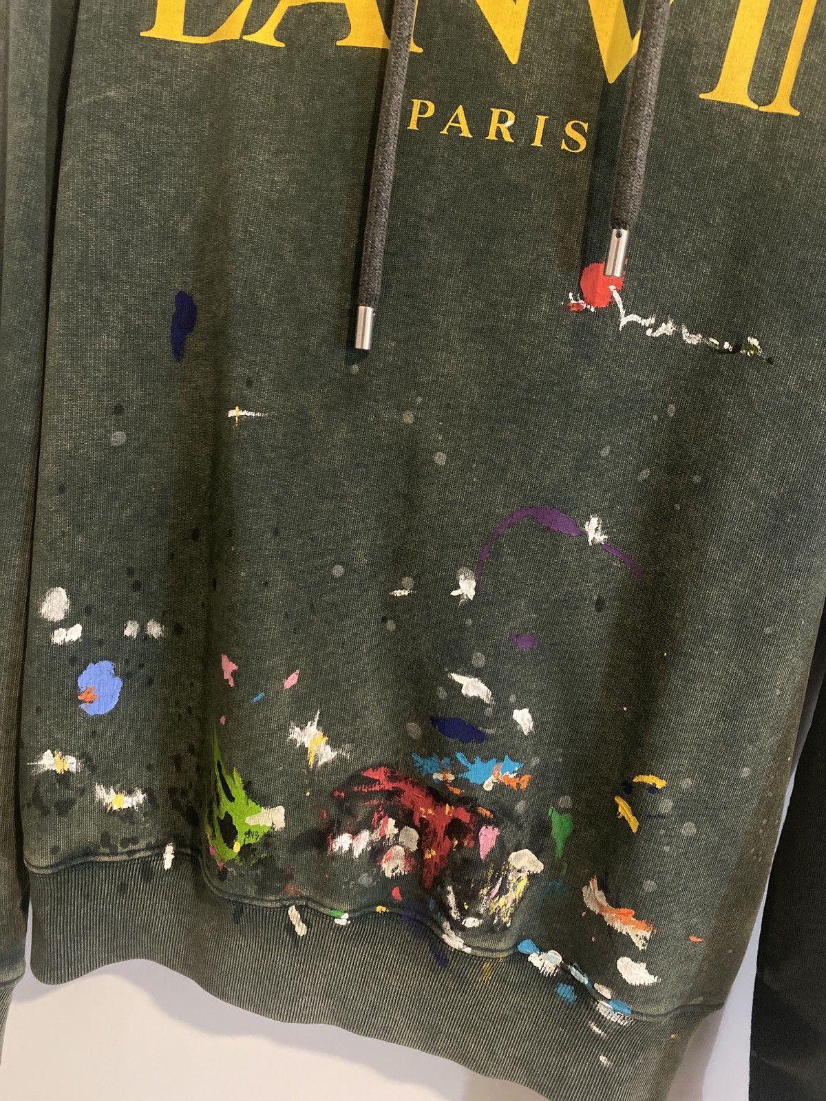 Gallery Dept. × Lanvin Lanvin X Gallery dept painted hoodie Size US L / EU 52-54 / 3 - 4 Thumbnail