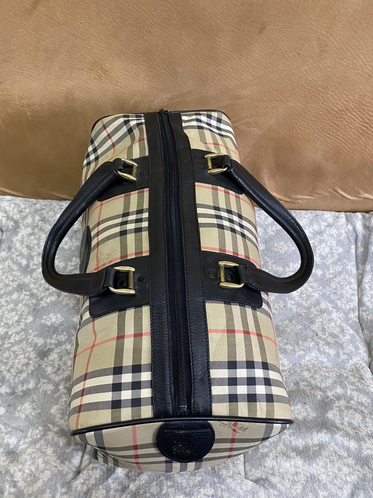 Burberry × Designer SALE💥 Burberry Leather Travel Bag Size ONE SIZE - 4 Thumbnail
