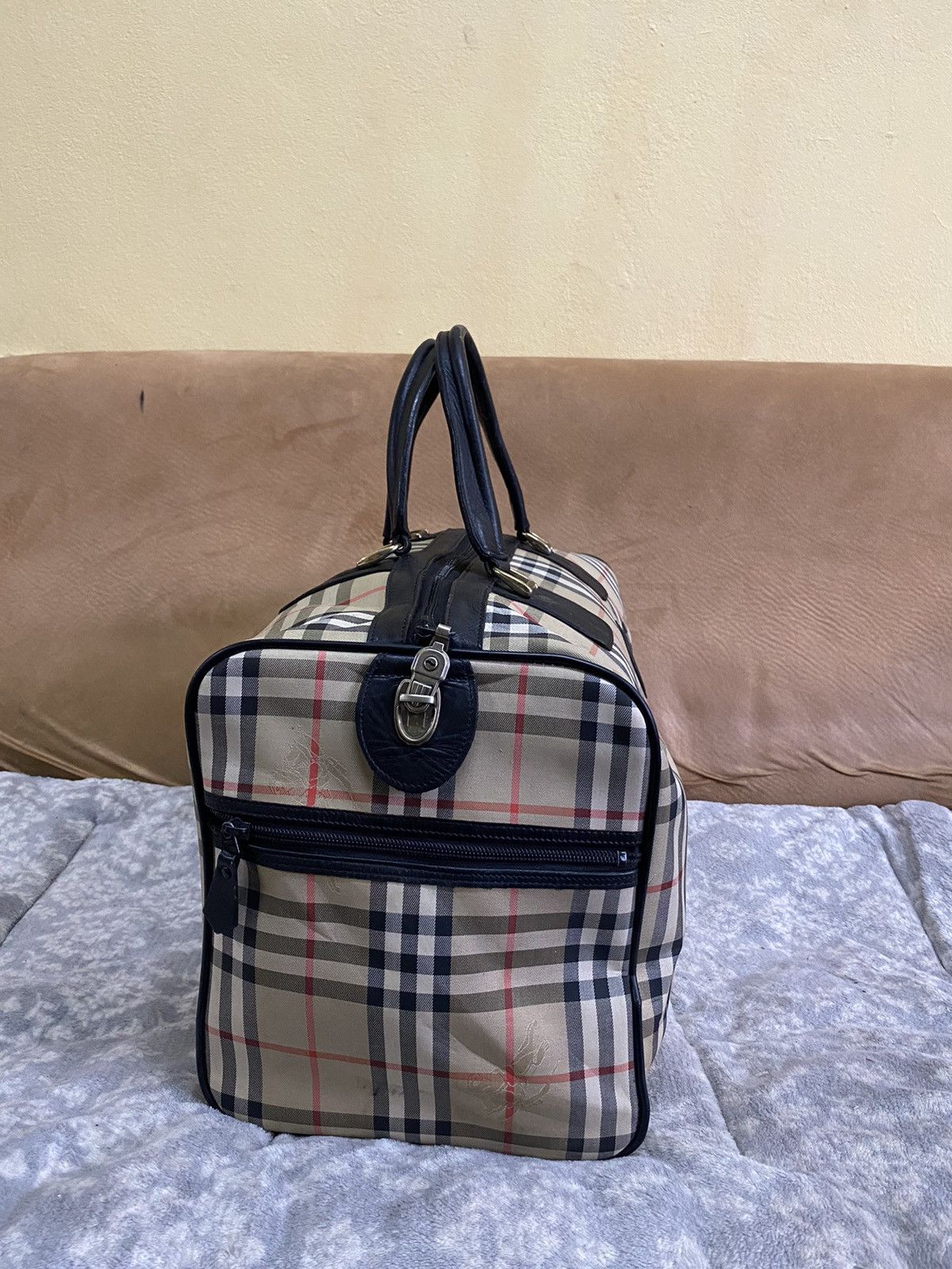 Burberry × Designer SALE💥 Burberry Leather Travel Bag Size ONE SIZE - 7 Thumbnail