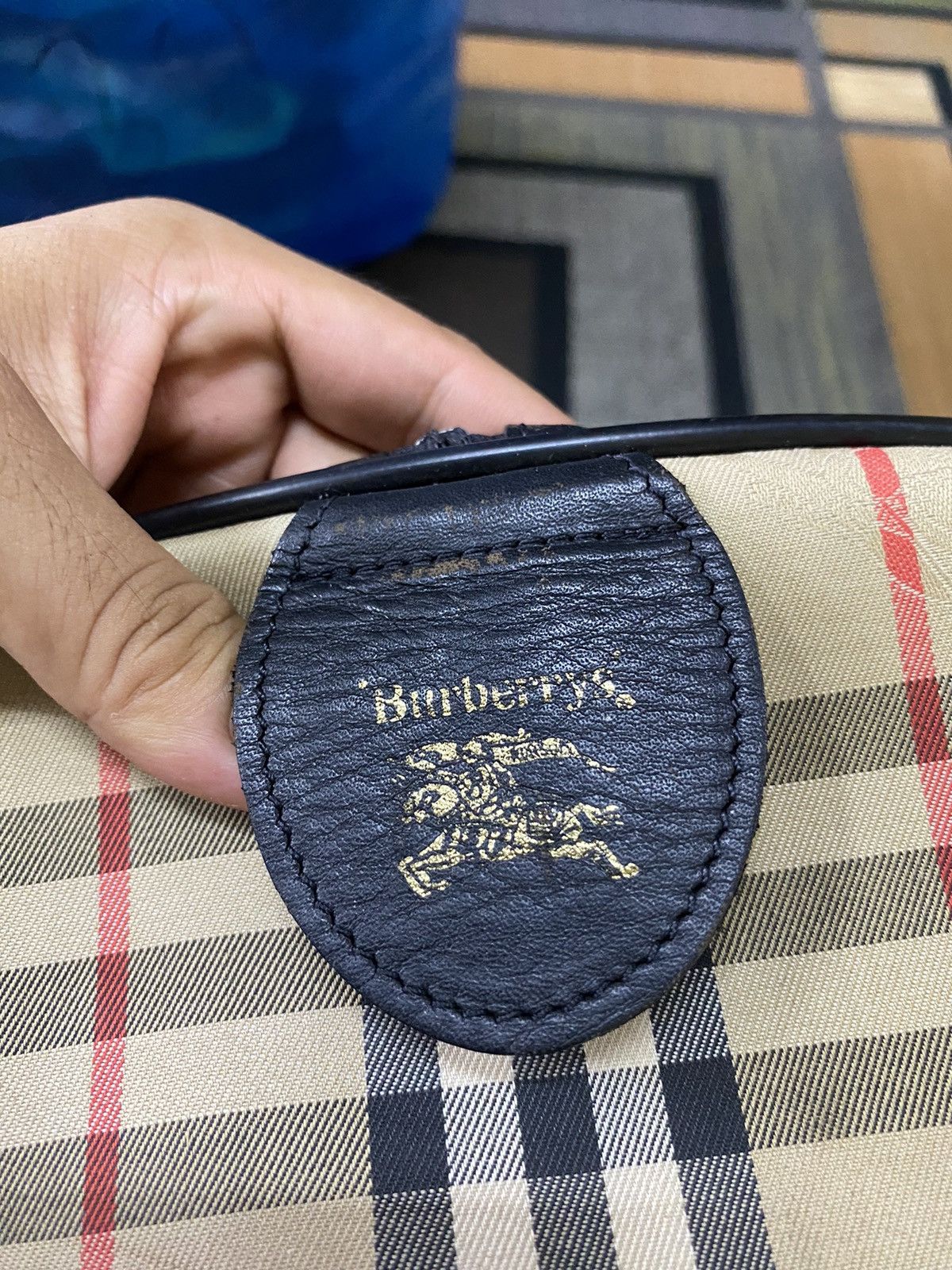 Burberry × Designer SALE💥 Burberry Leather Travel Bag Size ONE SIZE - 11 Thumbnail