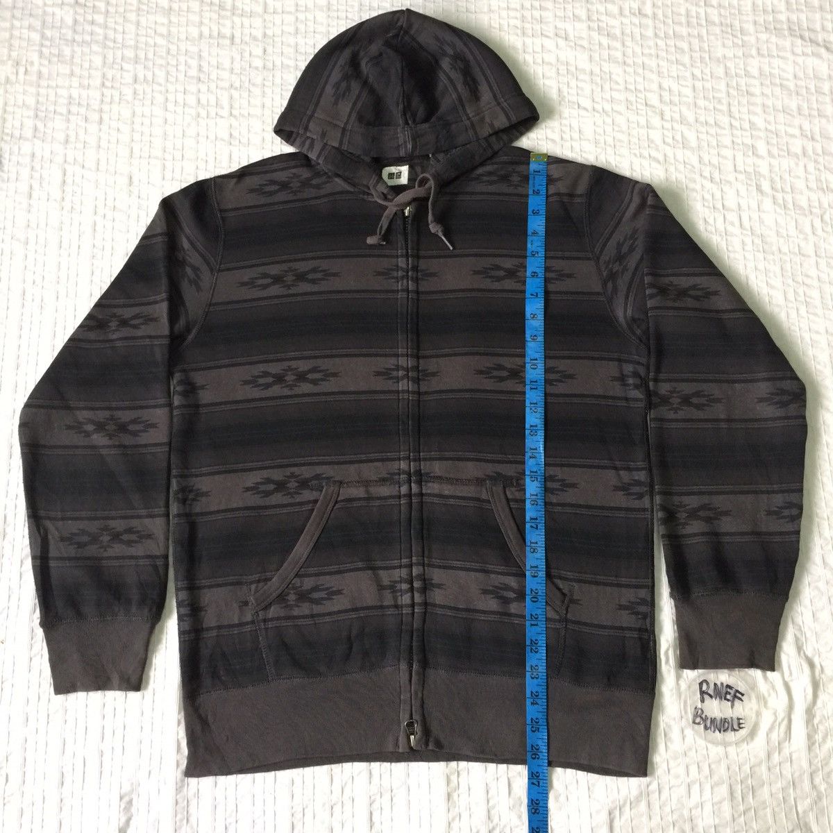 Native Uniqlo Hoodie Zipper Sweatshirt Size US M / EU 48-50 / 2 - 18 Thumbnail