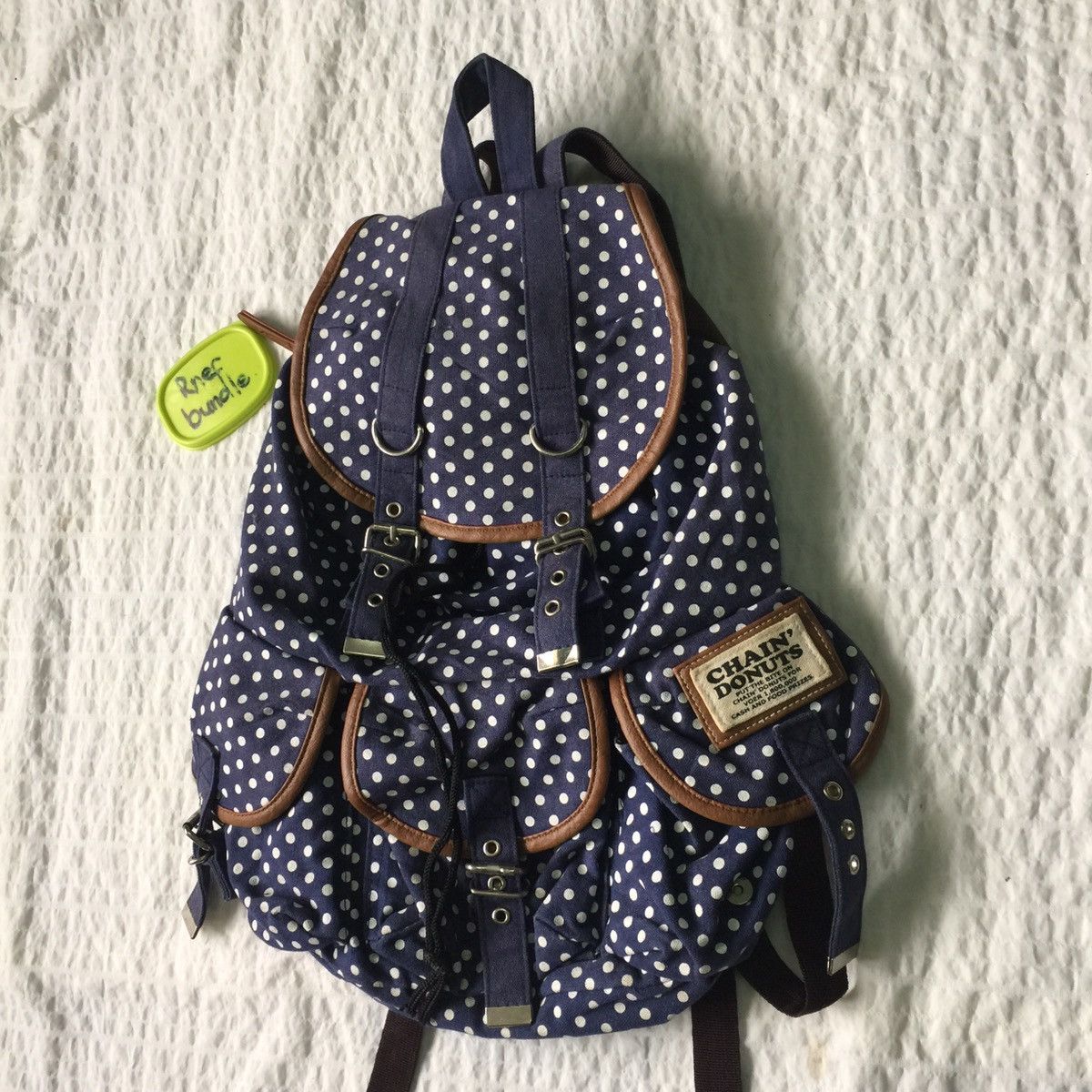 Japanese Brand Chain donut backpack Size ONE SIZE - 2 Thumbnail