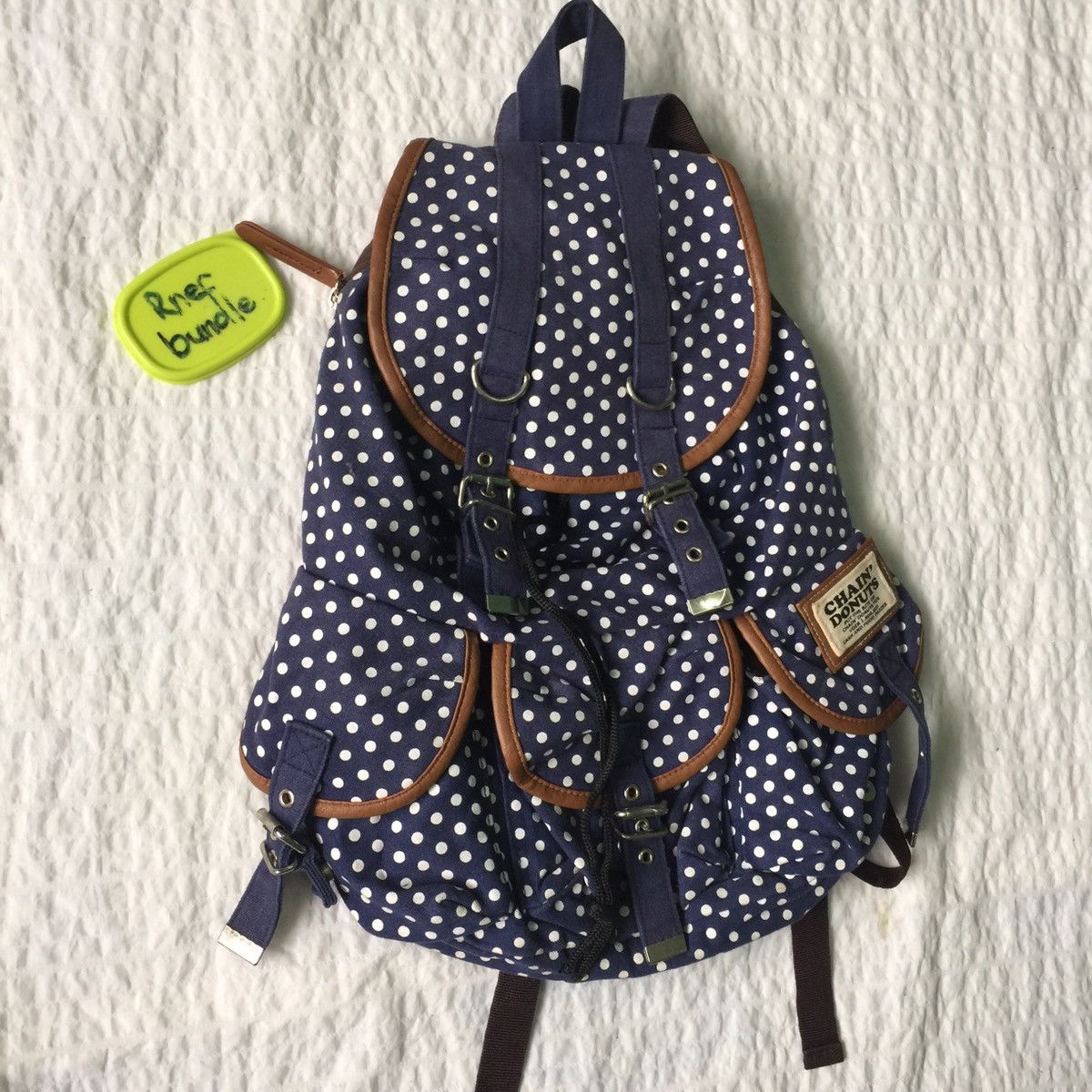 Japanese Brand Chain donut backpack Size ONE SIZE - 3 Thumbnail
