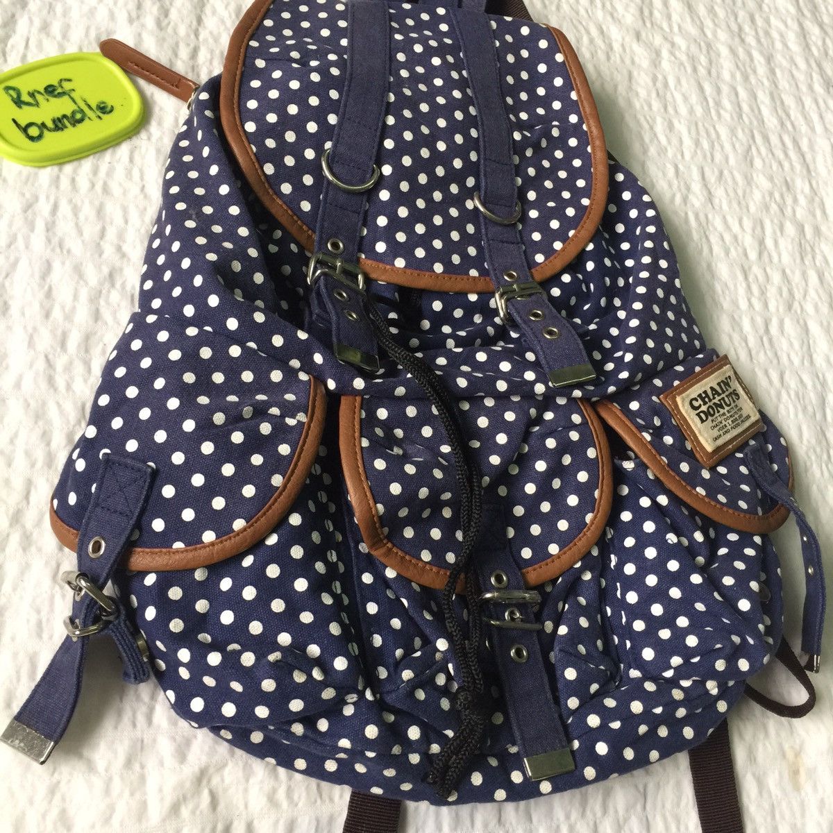 Japanese Brand Chain donut backpack Size ONE SIZE - 5 Thumbnail