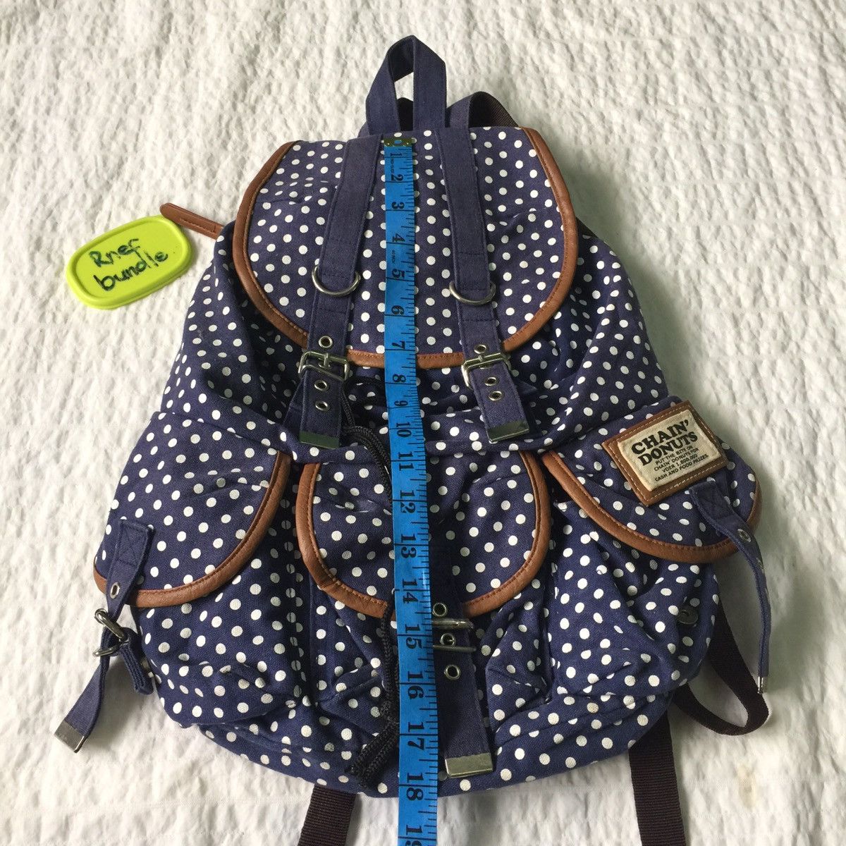 Japanese Brand Chain donut backpack Size ONE SIZE - 9 Thumbnail