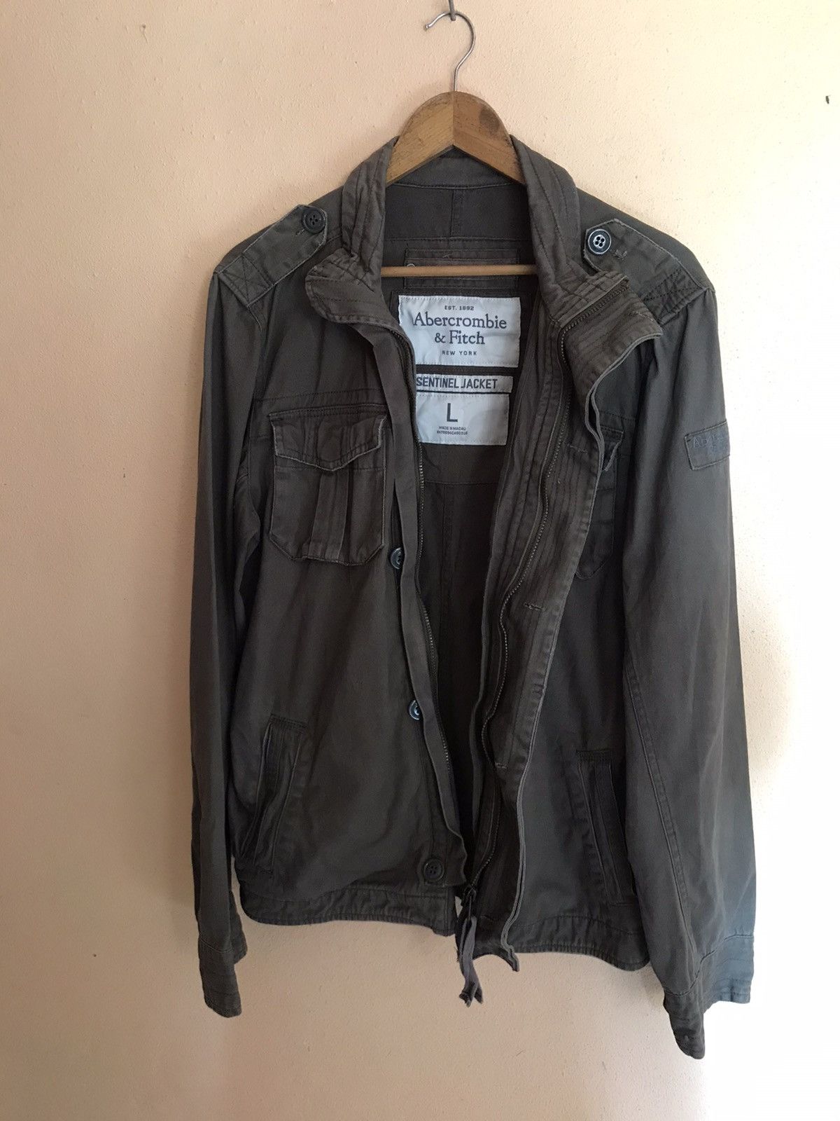 Abercrombie & Fitch RARE VINTAGE ABERCROMBIE & FITCH LIKE MILITARY JACKET Size US L / EU 52-54 / 3 - 6 Thumbnail