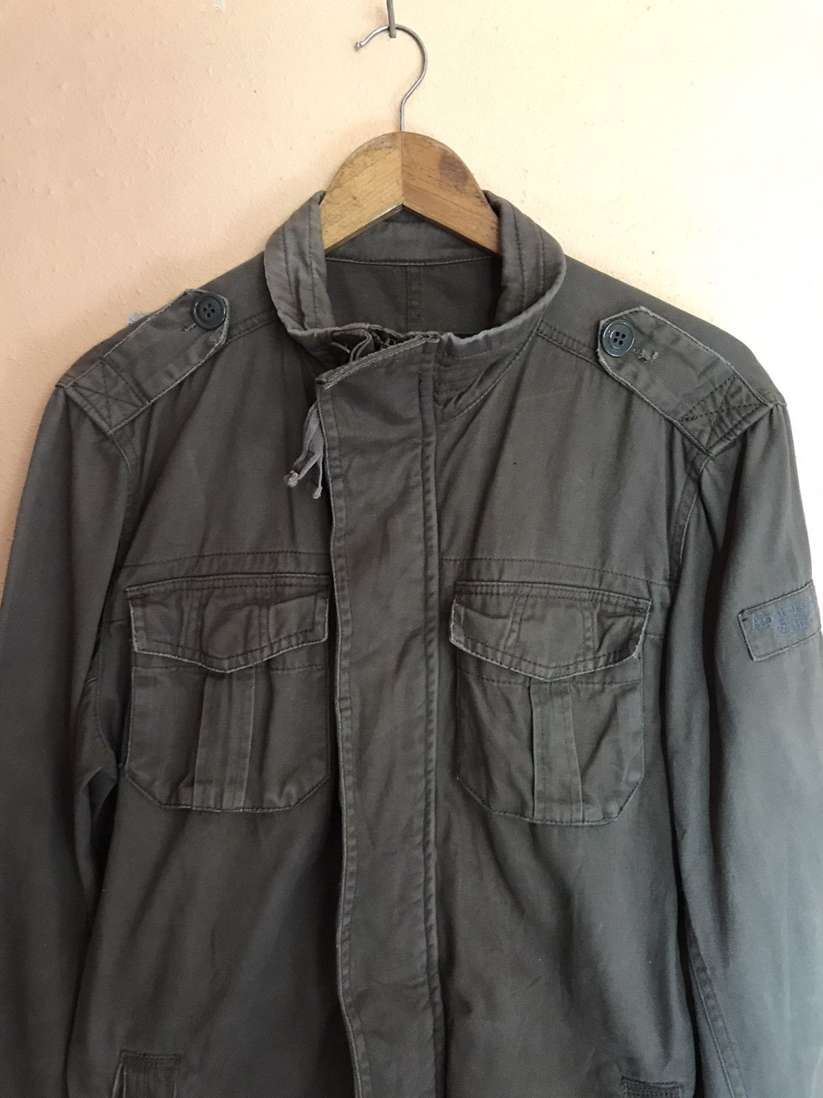 Abercrombie & Fitch RARE VINTAGE ABERCROMBIE & FITCH LIKE MILITARY JACKET Size US L / EU 52-54 / 3 - 5 Thumbnail