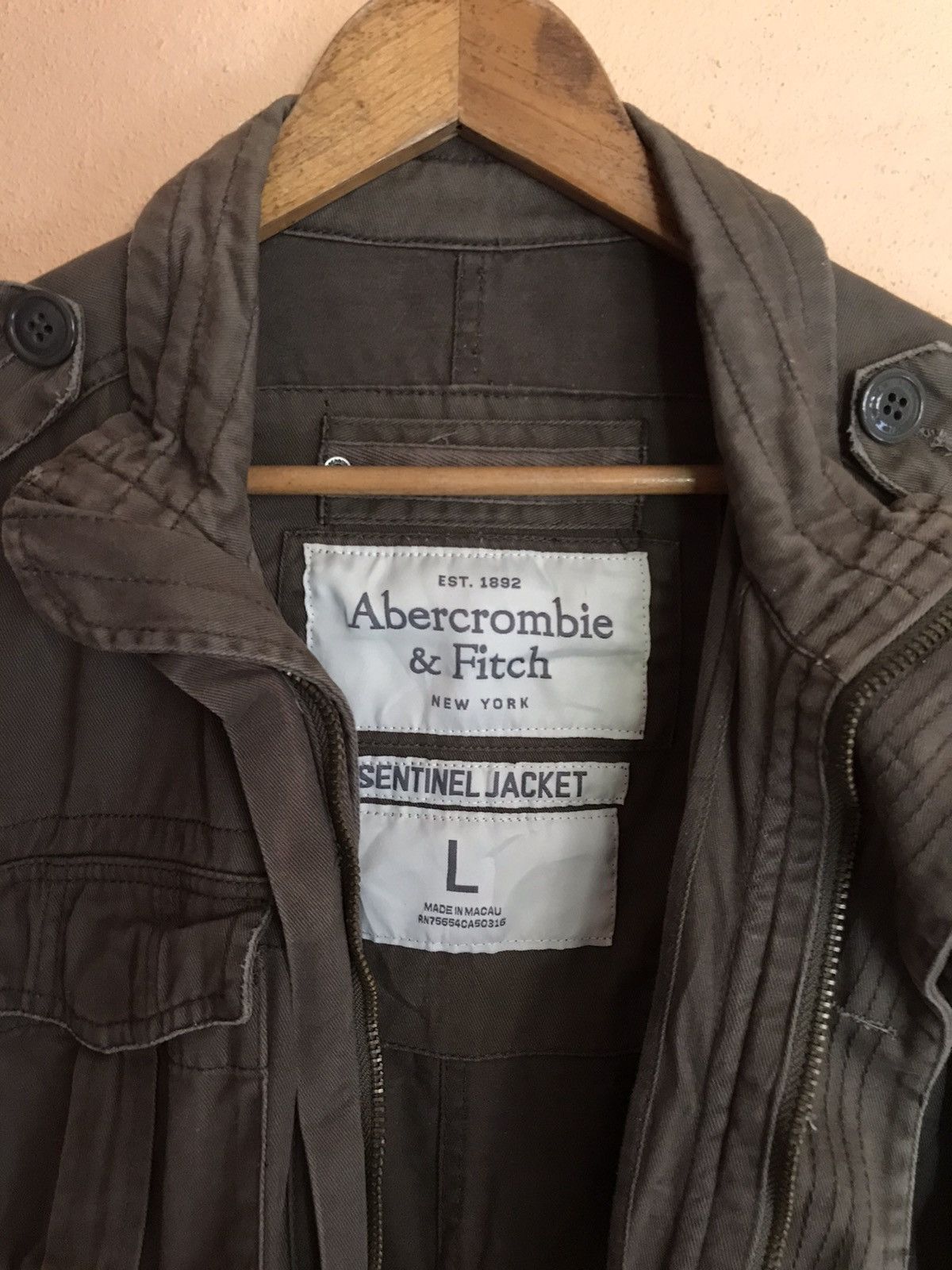 Abercrombie & Fitch RARE VINTAGE ABERCROMBIE & FITCH LIKE MILITARY JACKET Size US L / EU 52-54 / 3 - 7 Thumbnail