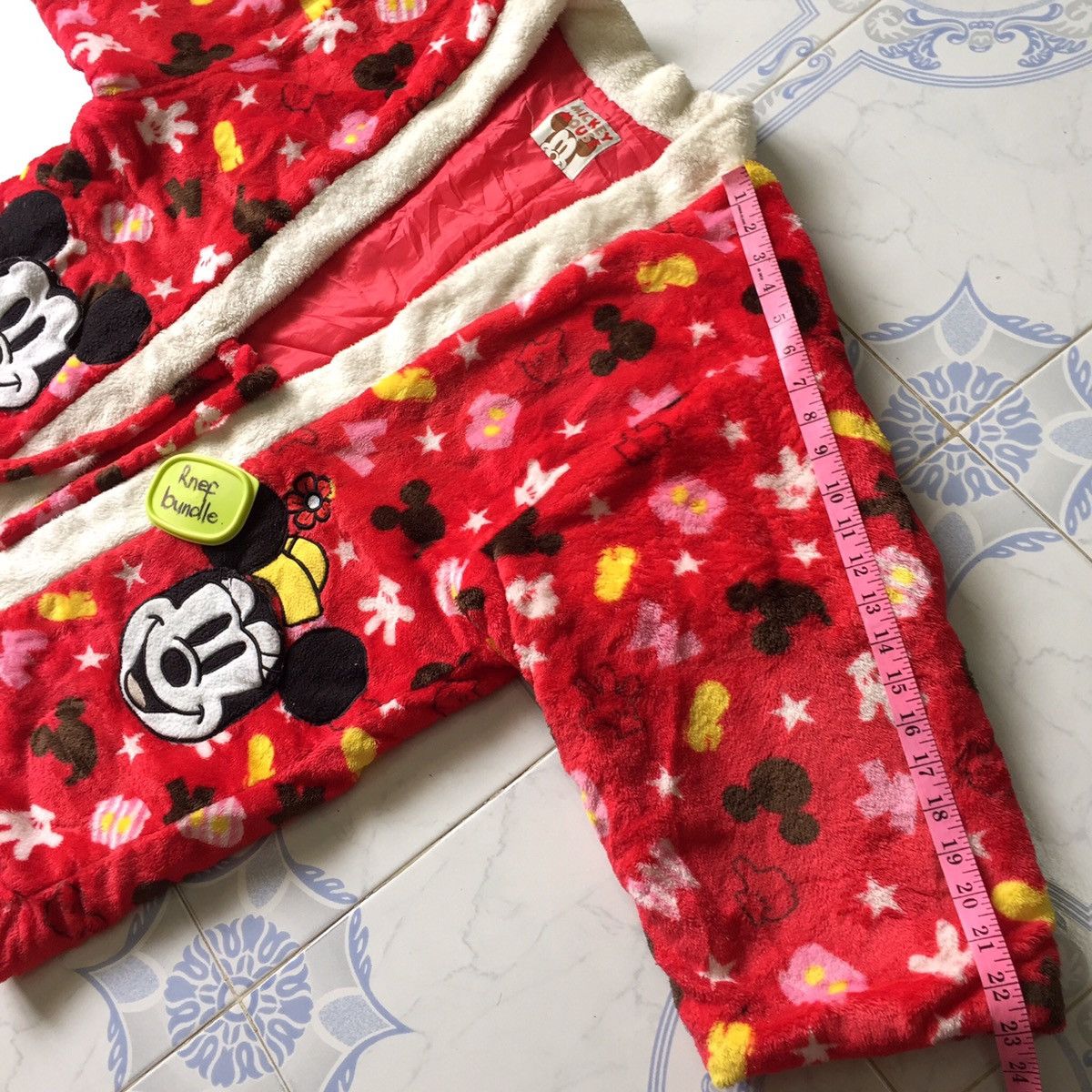 Cartoon Network Full Print Mickey Mouse Red Kimono Japanese Traditional Size US L / EU 52-54 / 3 - 9 Thumbnail