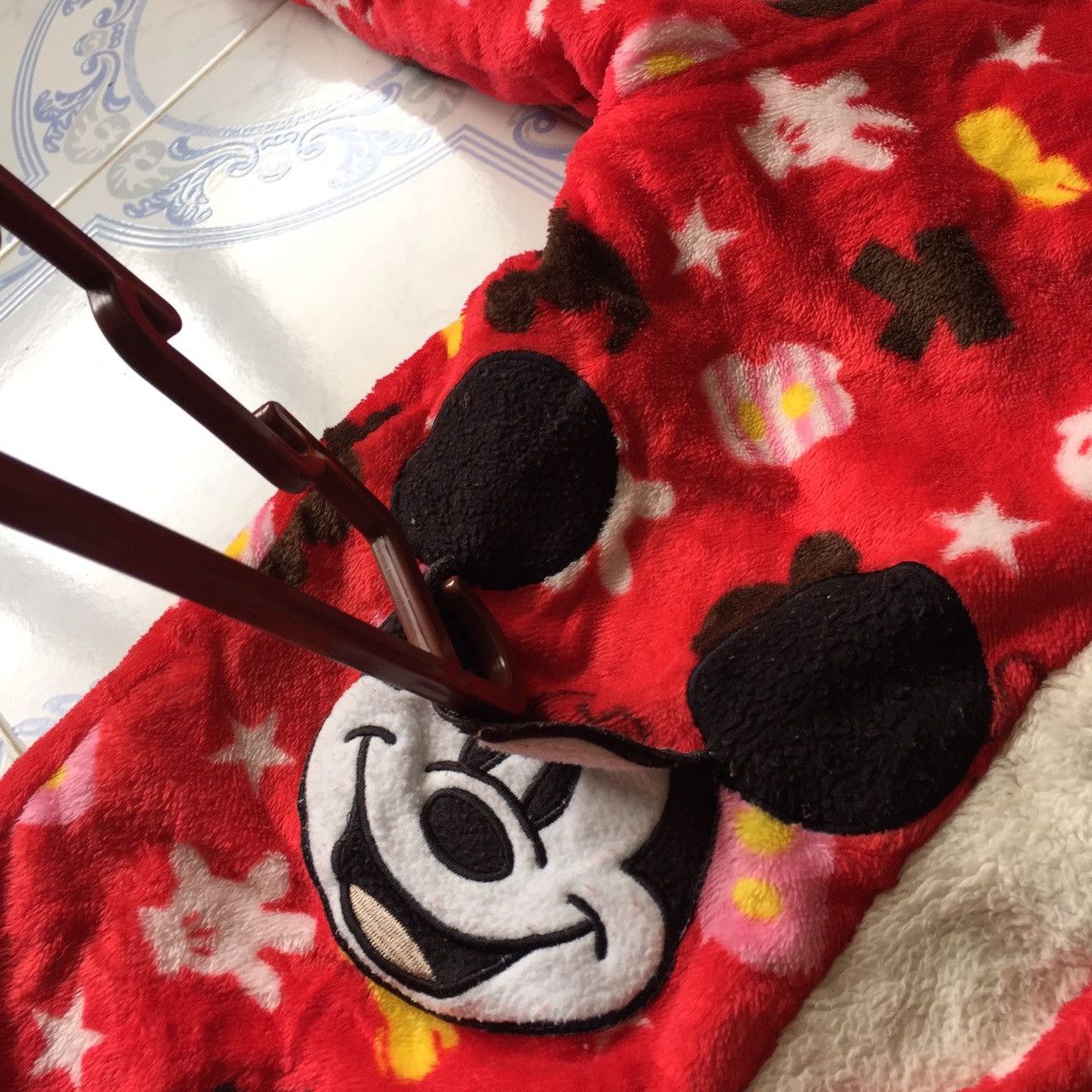 Cartoon Network Full Print Mickey Mouse Red Kimono Japanese Traditional Size US L / EU 52-54 / 3 - 14 Thumbnail