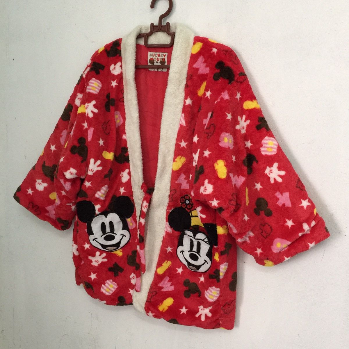 Cartoon Network Full Print Mickey Mouse Red Kimono Japanese Traditional Size US L / EU 52-54 / 3 - 2 Thumbnail