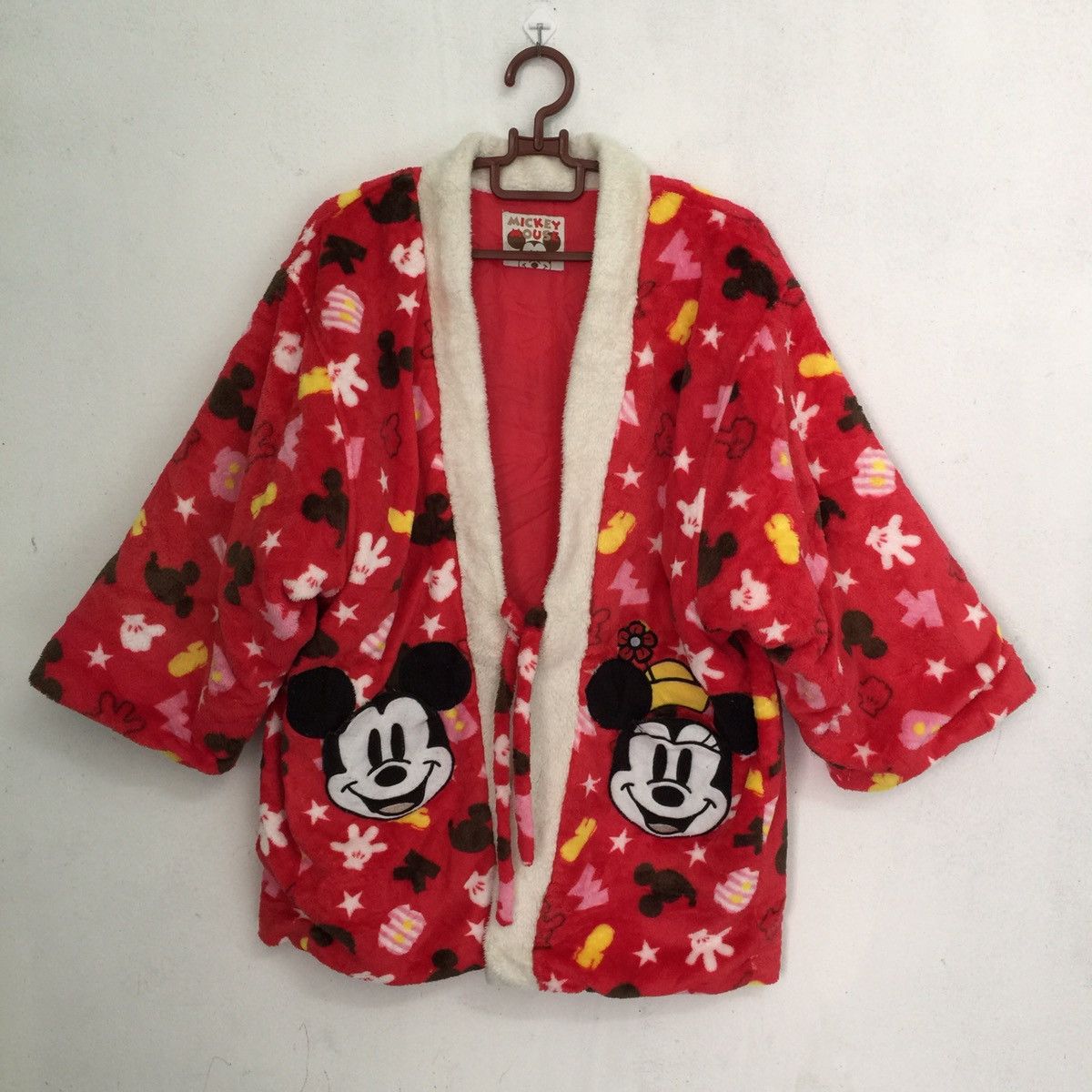 Cartoon Network Full Print Mickey Mouse Red Kimono Japanese Traditional Size US L / EU 52-54 / 3 - 1 Thumbnail