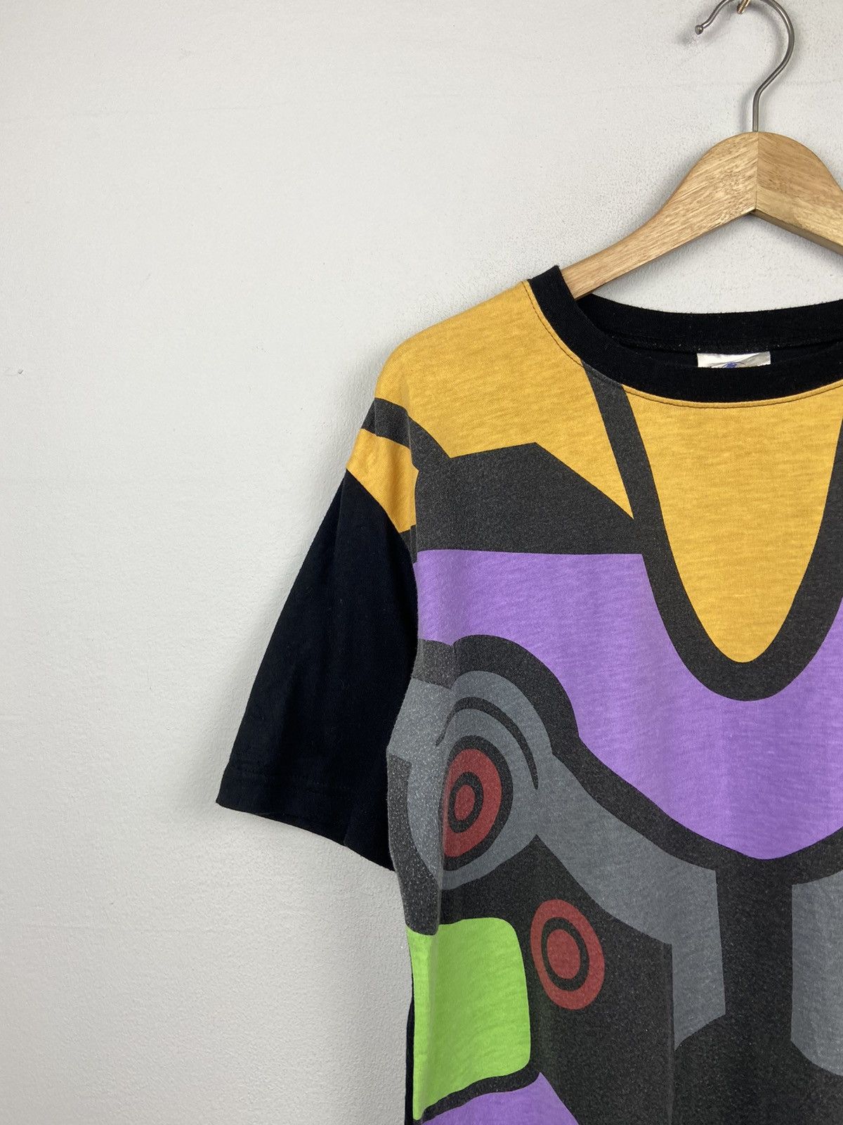Cartoon Network × Vintage Vintage Evagelion All Over Print Tee Size US M / EU 48-50 / 2 - 2 Thumbnail