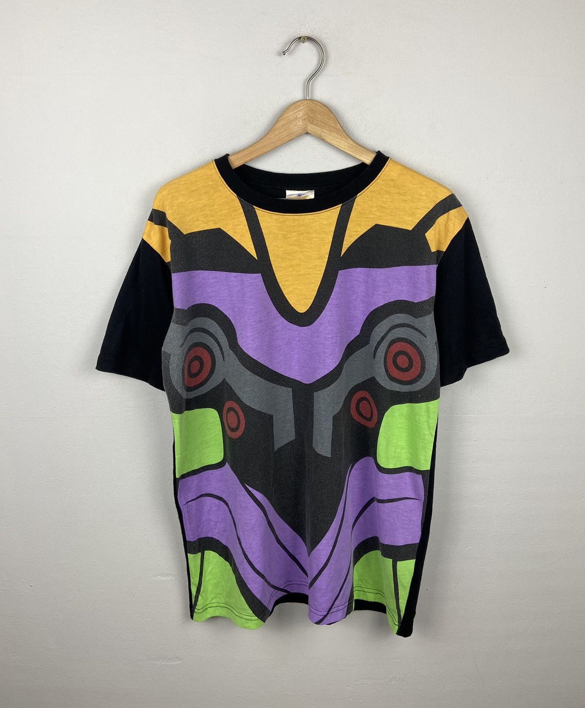 Cartoon Network × Vintage Vintage Evagelion All Over Print Tee Size US M / EU 48-50 / 2 - 1 Thumbnail