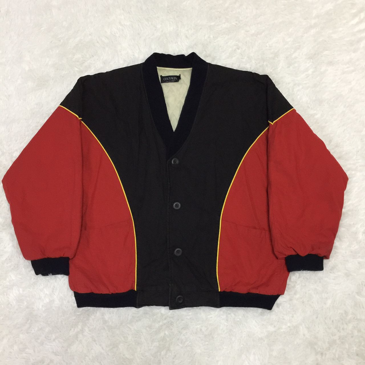 Vintage Couswin cardigan jacket Size US L / EU 52-54 / 3 - 3 Thumbnail
