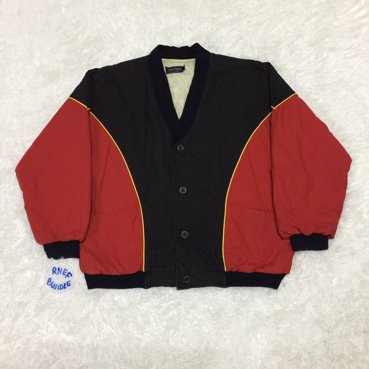 Vintage Couswin cardigan jacket Size US L / EU 52-54 / 3 - 2 Thumbnail
