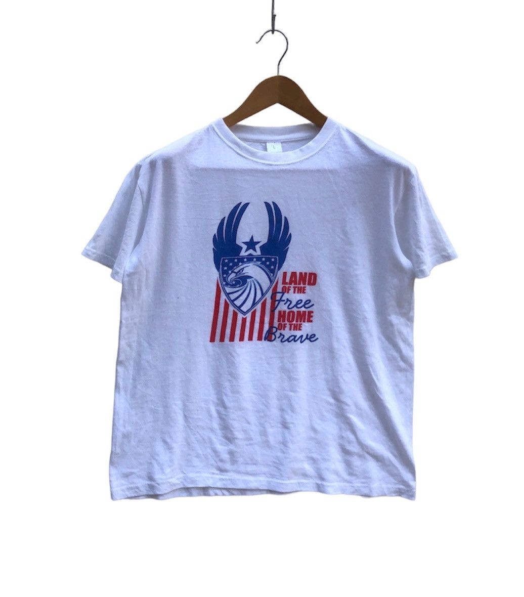 Other LAND OF THE FREE HOME OF THE BRAVERY T Shirt #0545-17 Size US M / EU 48-50 / 2 - 1 Thumbnail