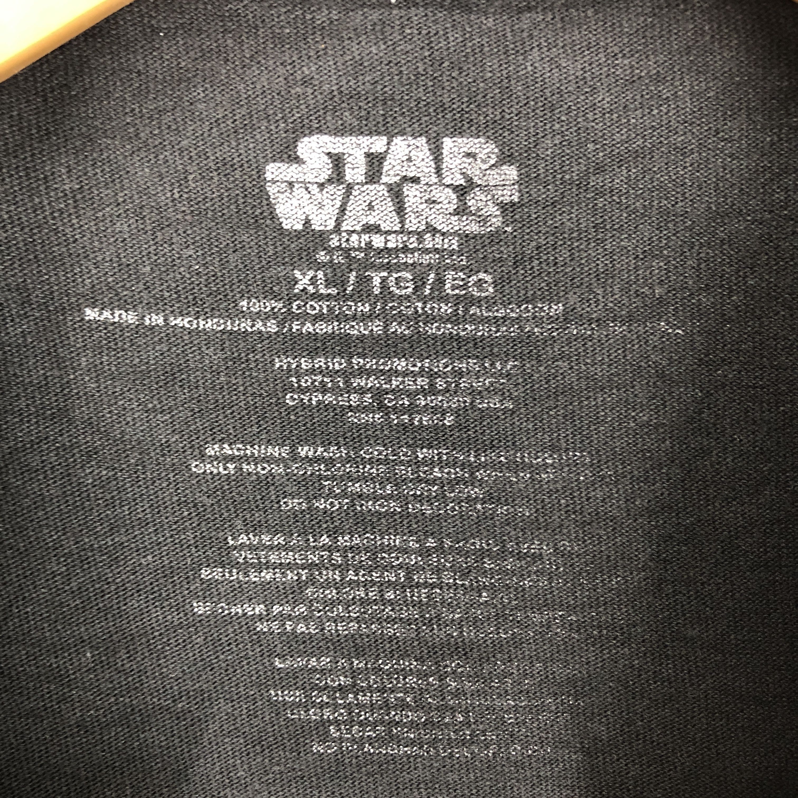 Star Wars STAR WARS Crew Neck T Shirt #2527-89 Size US M / EU 48-50 / 2 - 4 Thumbnail