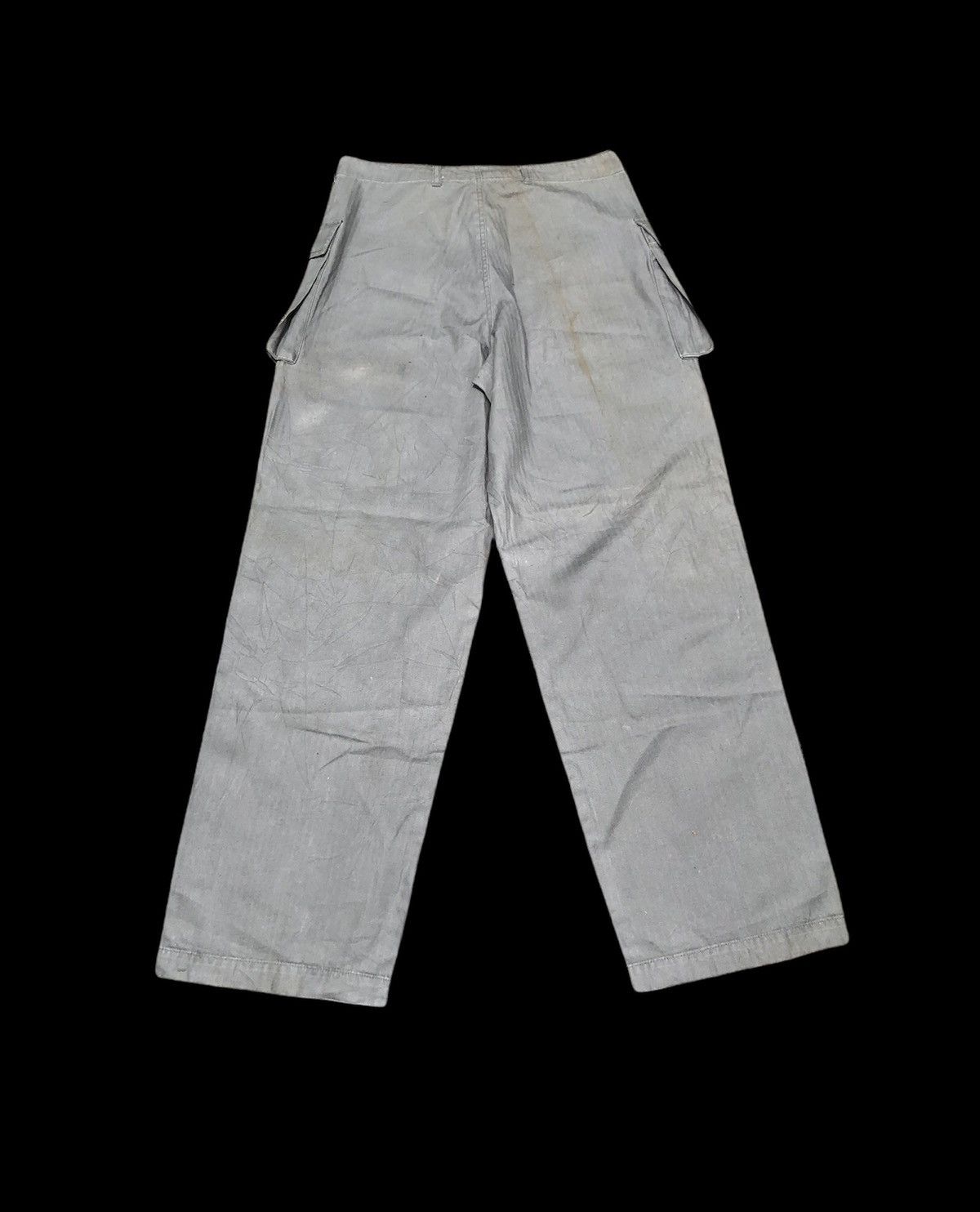 Japanese Brand Military pants Heringbone P44 Paralyser Japan Size US 32 / EU 48 - 2 Thumbnail