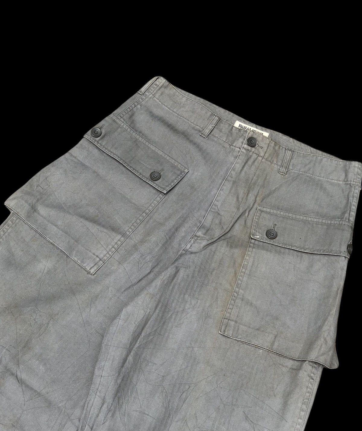 Japanese Brand Military pants Heringbone P44 Paralyser Japan Size US 32 / EU 48 - 3 Thumbnail