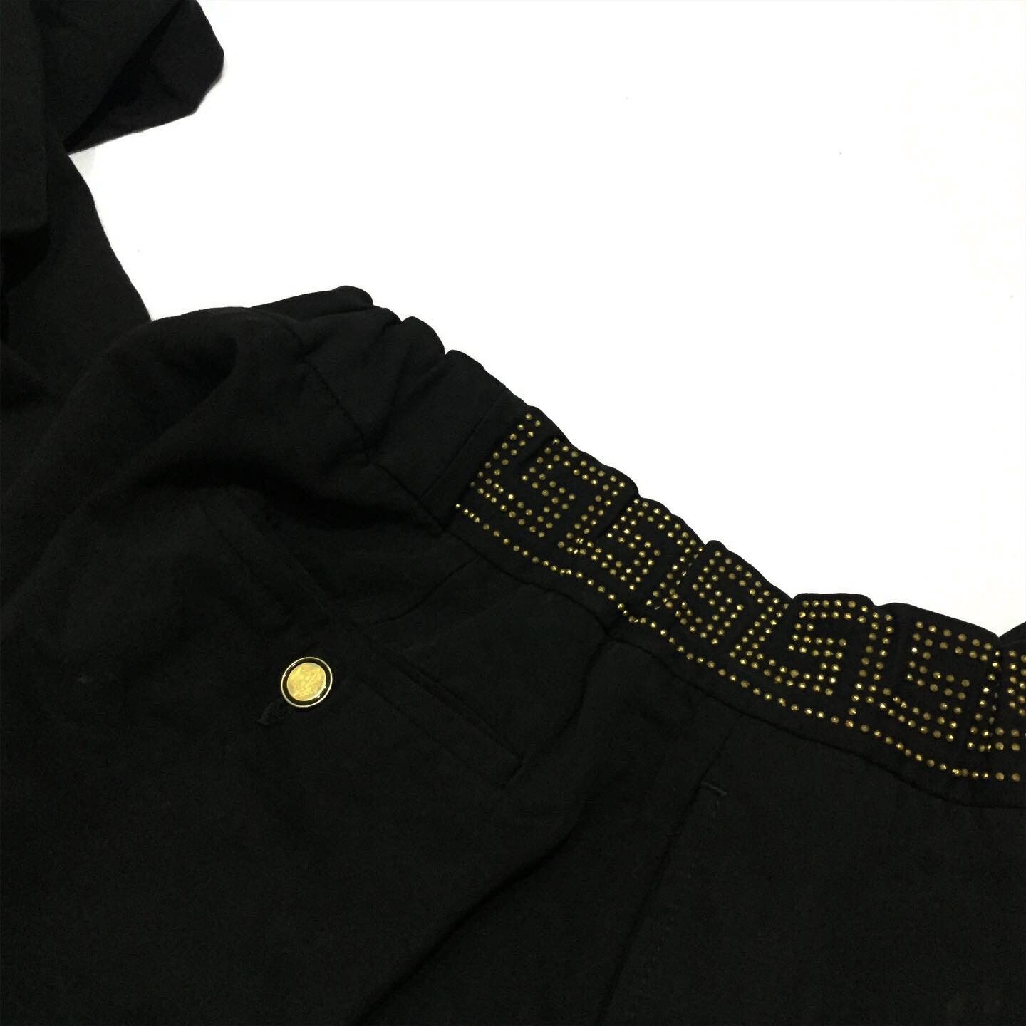 Versace × Versace Jeans Couture Vintage 90s Pleated Pants Authentic Versace Jeans Couture Size 38S - 7 Thumbnail