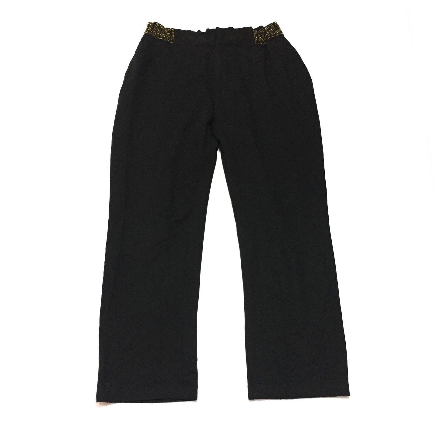 Versace × Versace Jeans Couture Vintage 90s Pleated Pants Authentic Versace Jeans Couture Size 38S - 1 Thumbnail