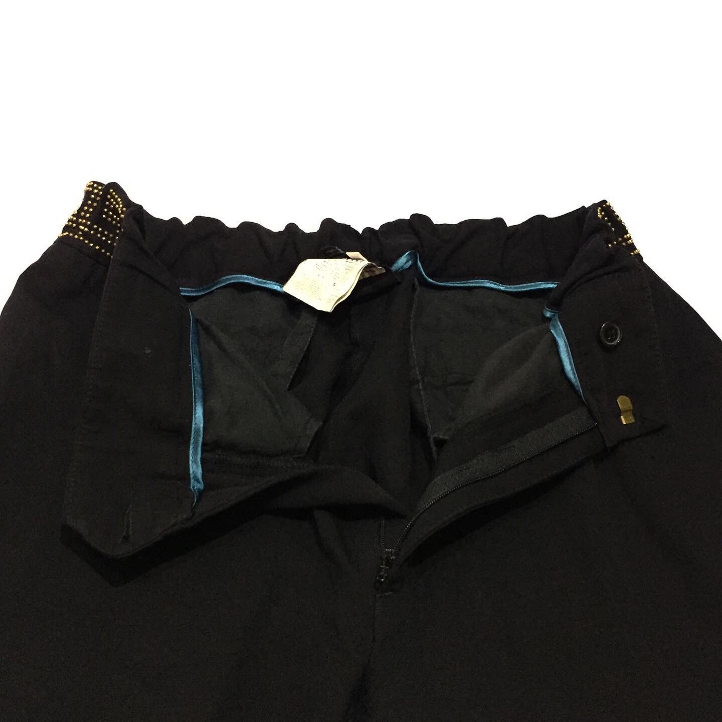 Versace × Versace Jeans Couture Vintage 90s Pleated Pants Authentic Versace Jeans Couture Size 38S - 4 Thumbnail